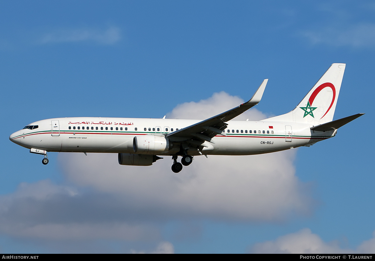 Aircraft Photo of CN-RGJ | Boeing 737-8B6 | Royal Air Maroc - RAM | AirHistory.net #274837