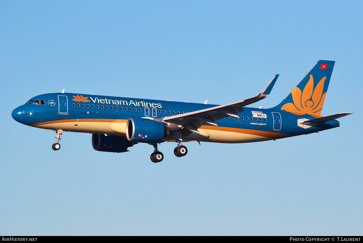 Aircraft Photo of F-WWDG | Airbus A320-272N | Vietnam Airlines | AirHistory.net #274898