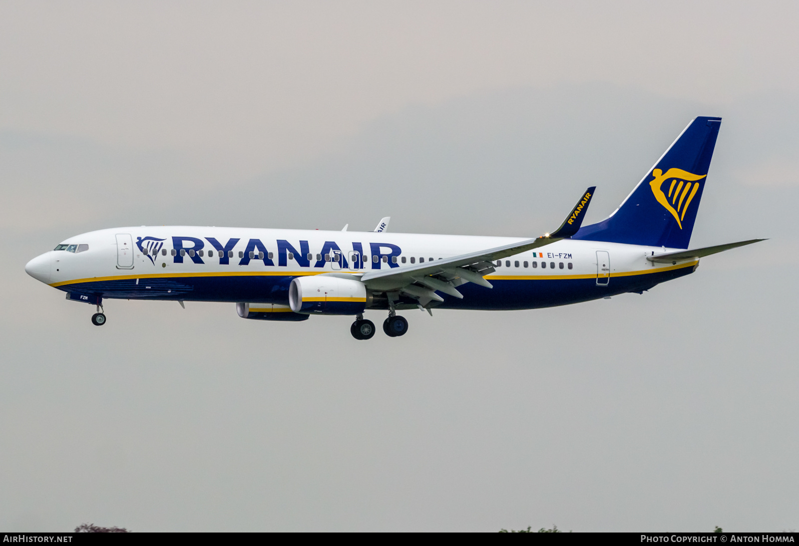 Aircraft Photo of EI-FZM | Boeing 737-800 | Ryanair | AirHistory.net #274905