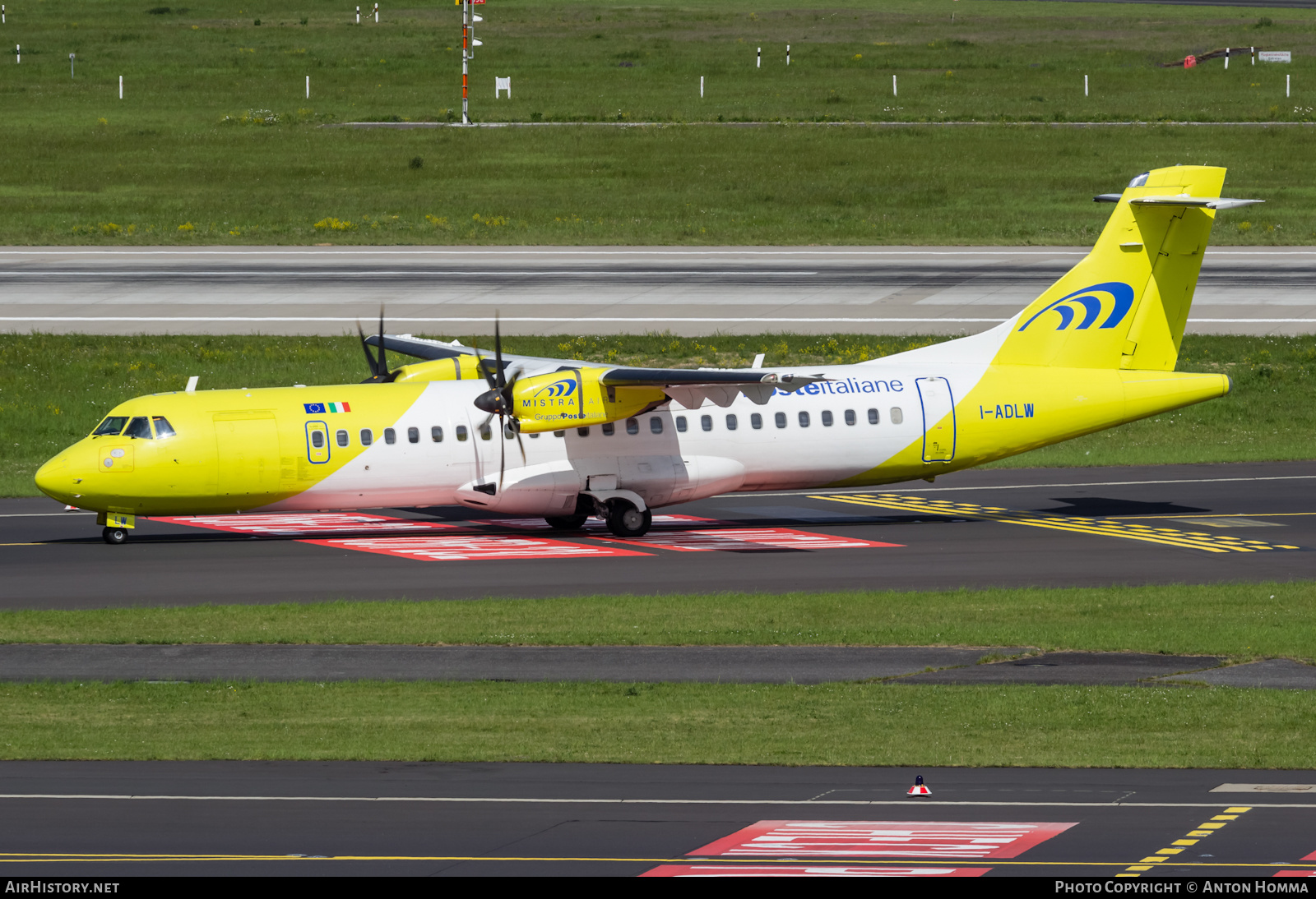 Aircraft Photo of I-ADLW | ATR ATR-72-500 (ATR-72-212A) | Poste Italiane | AirHistory.net #274908