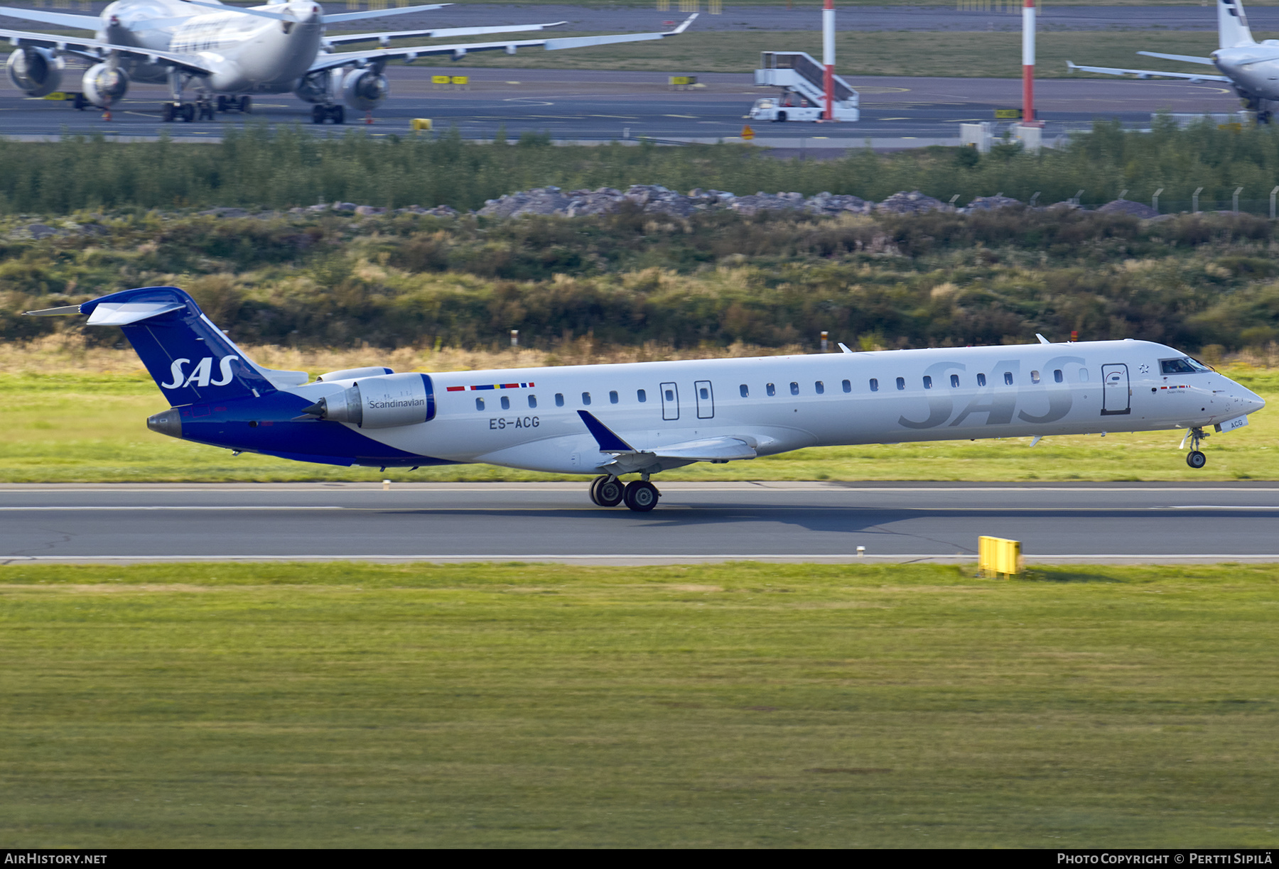 Aircraft Photo of ES-ACG | Bombardier CRJ-900LR (CL-600-2D24) | Scandinavian Airlines - SAS | AirHistory.net #274914