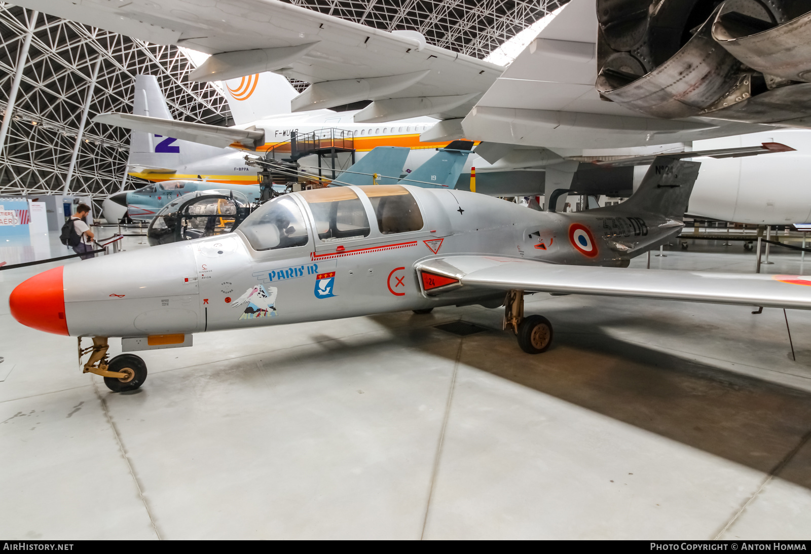Aircraft Photo of 24 | Morane-Saulnier MS-760 Paris IR | France - Air Force | AirHistory.net #274945