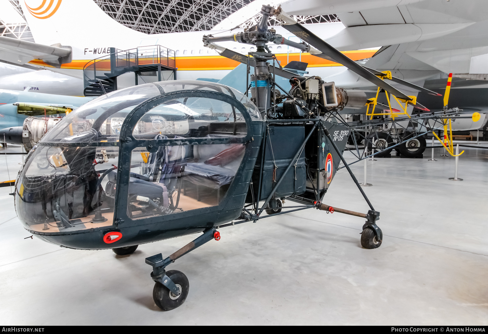 Aircraft Photo of 05 | Sud SE-3130 Alouette II | France - Navy | AirHistory.net #274950