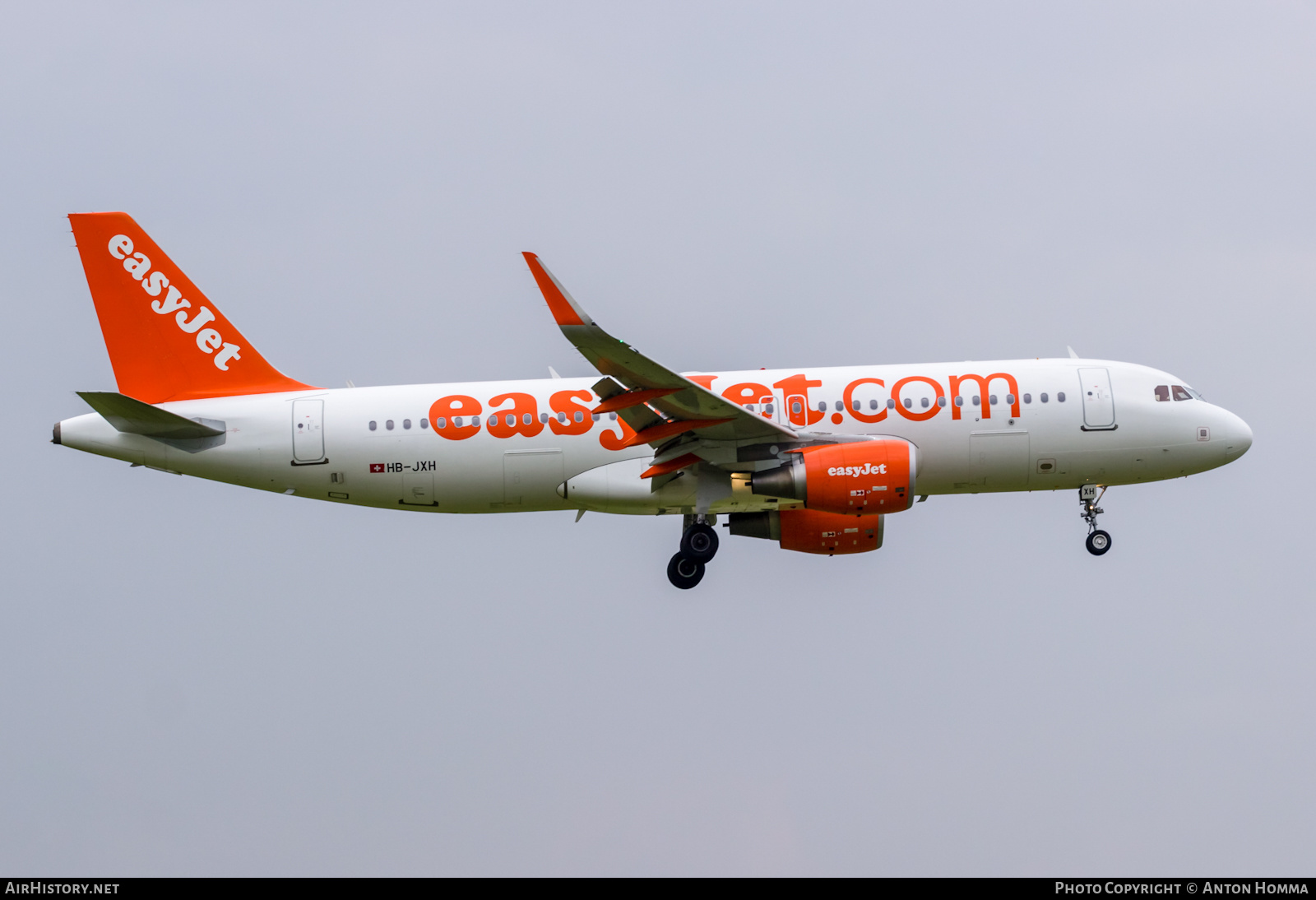 Aircraft Photo of HB-JXH | Airbus A320-214 | EasyJet | AirHistory.net #274959