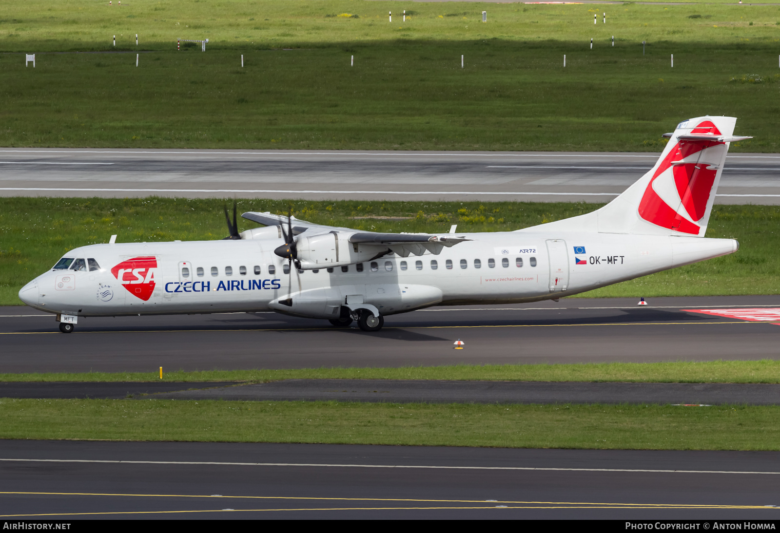 Aircraft Photo of OK-MFT | ATR ATR-72-500 (ATR-72-212A) | ČSA - Czech Airlines | AirHistory.net #274961