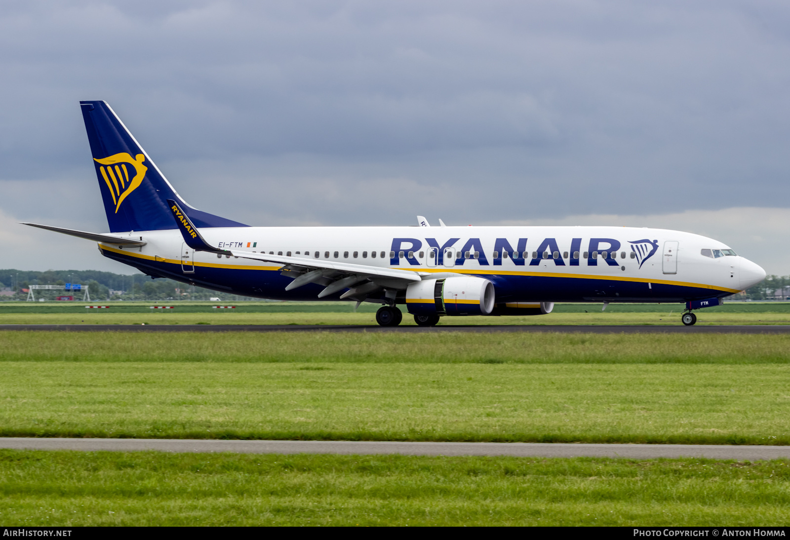 Aircraft Photo of EI-FTM | Boeing 737-800 | Ryanair | AirHistory.net #274962