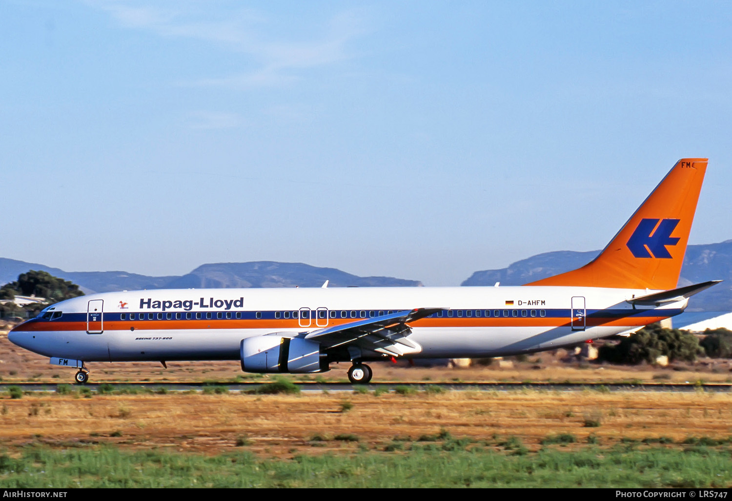 Aircraft Photo of D-AHFM | Boeing 737-8K5 | Hapag-Lloyd | AirHistory.net #274969