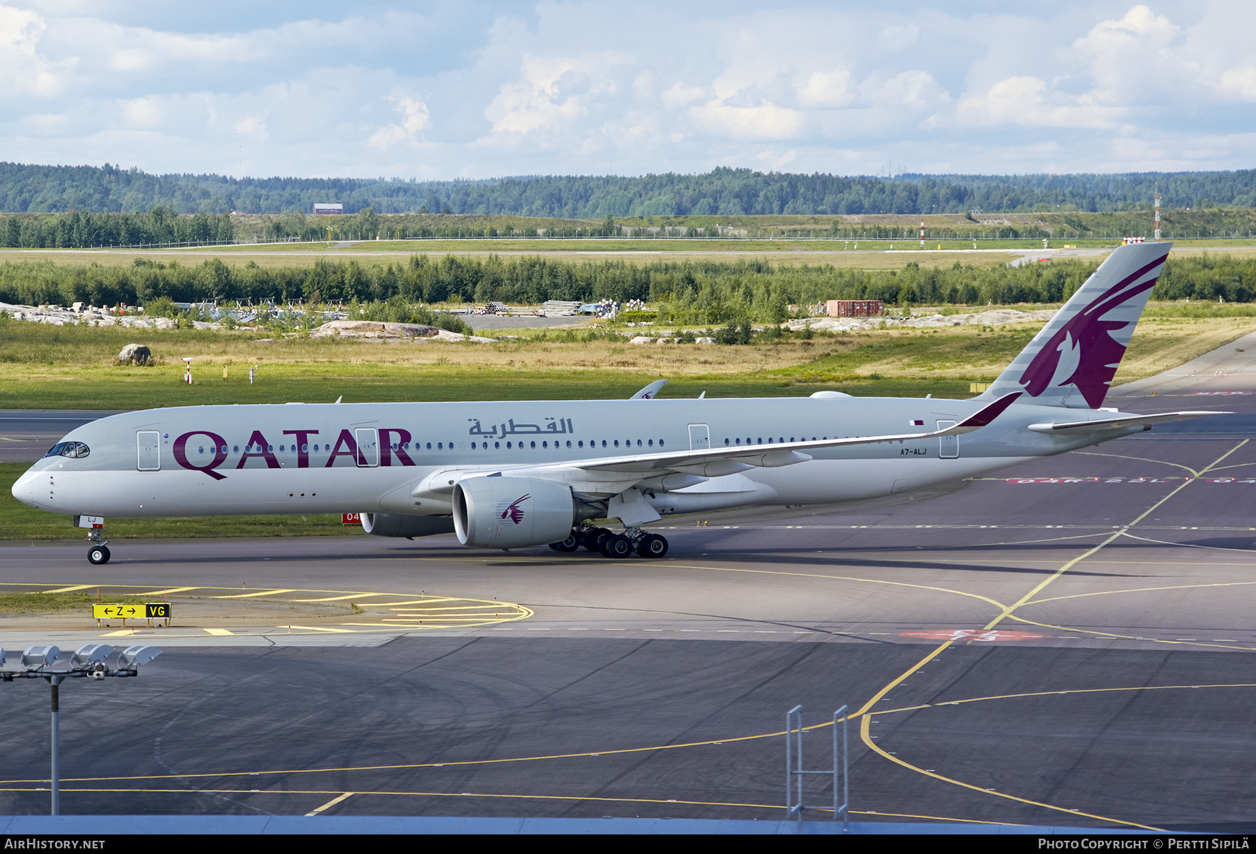Aircraft Photo of A7-ALJ | Airbus A350-941 | Qatar Airways | AirHistory.net #274987