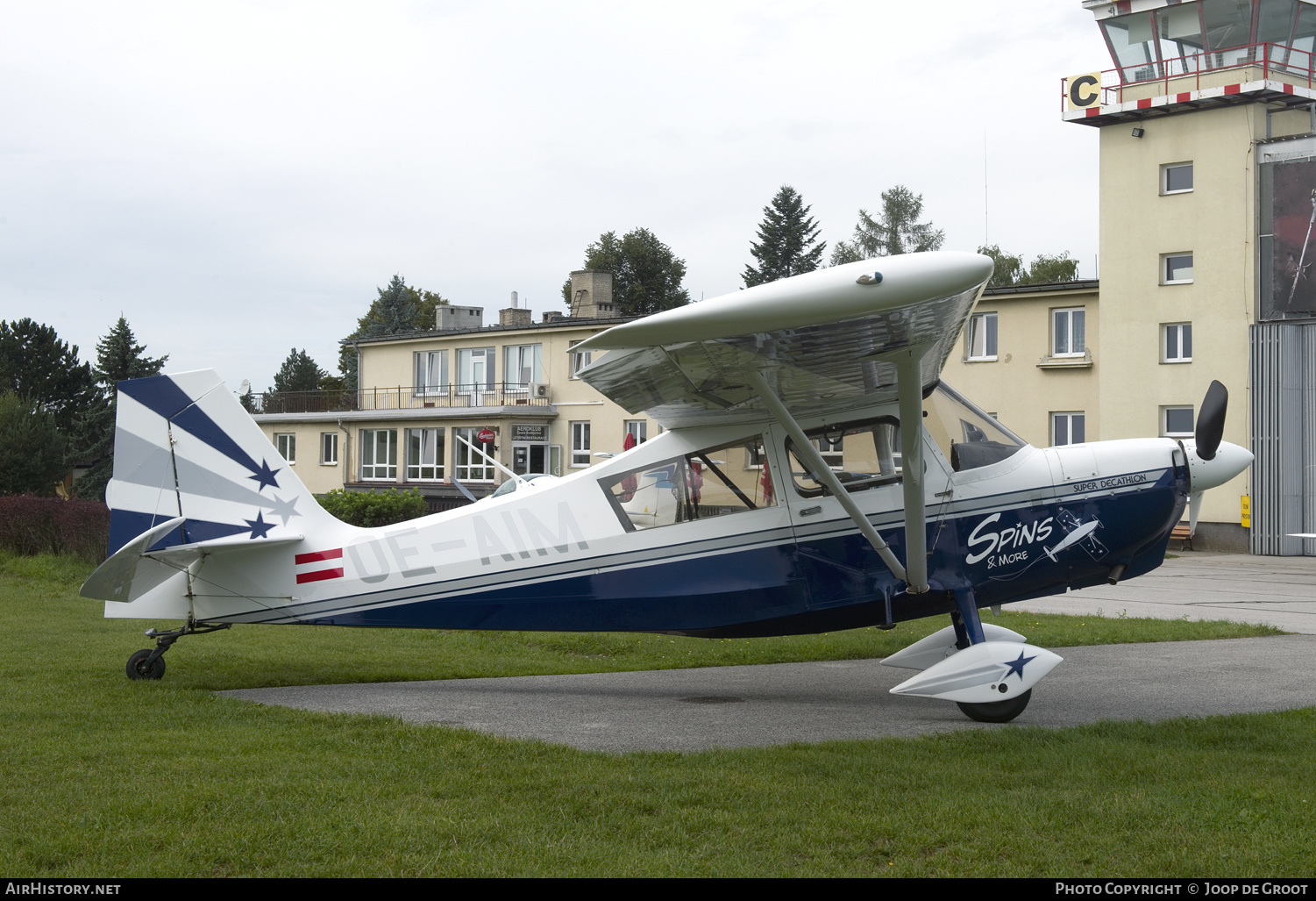 Aircraft Photo of OE-AIM | American Champion 8KCAB-180 Super Decathlon | Spins & More | AirHistory.net #274995