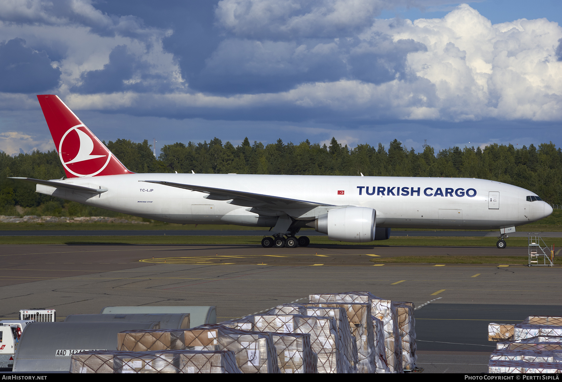 Aircraft Photo of TC-LJP | Boeing 777-F | Turkish Airlines Cargo | AirHistory.net #274999