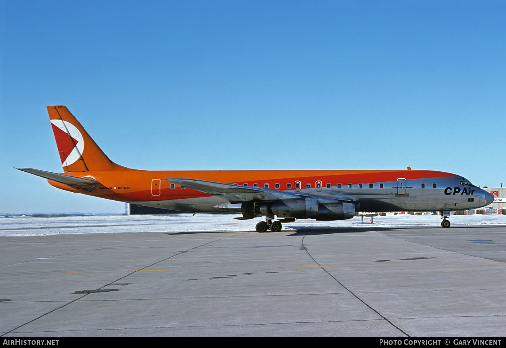 Aircraft Photo of CF-CPF | Douglas DC-8-43 | CP Air | AirHistory.net #275015