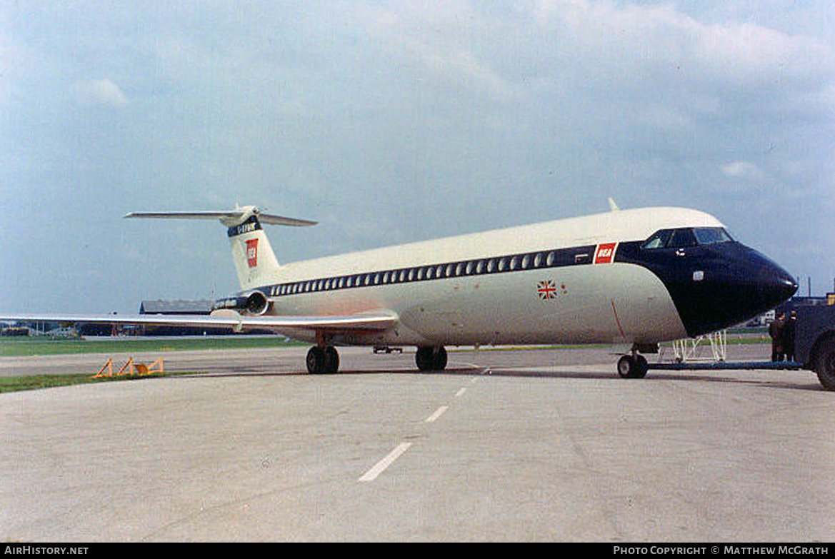 Aircraft Photo of G-AVMK | BAC 111-510ED One-Eleven | BEA - British European Airways | AirHistory.net #275028