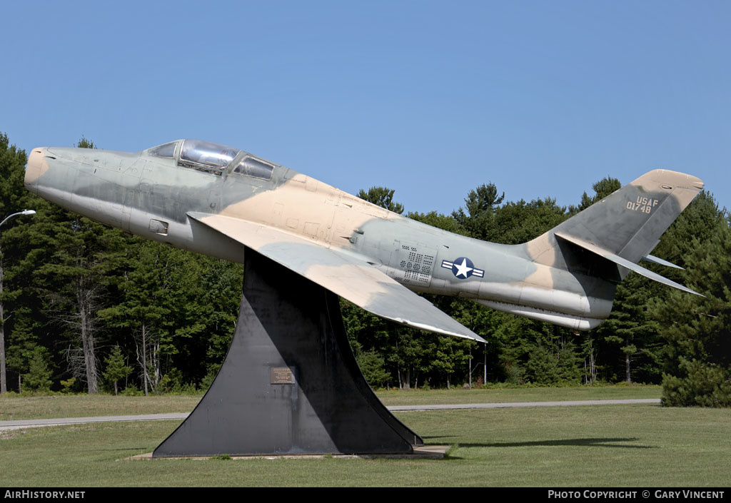 Aircraft Photo of 01748 | Republic F-84F Thunderstreak | USA - Air Force | AirHistory.net #275029