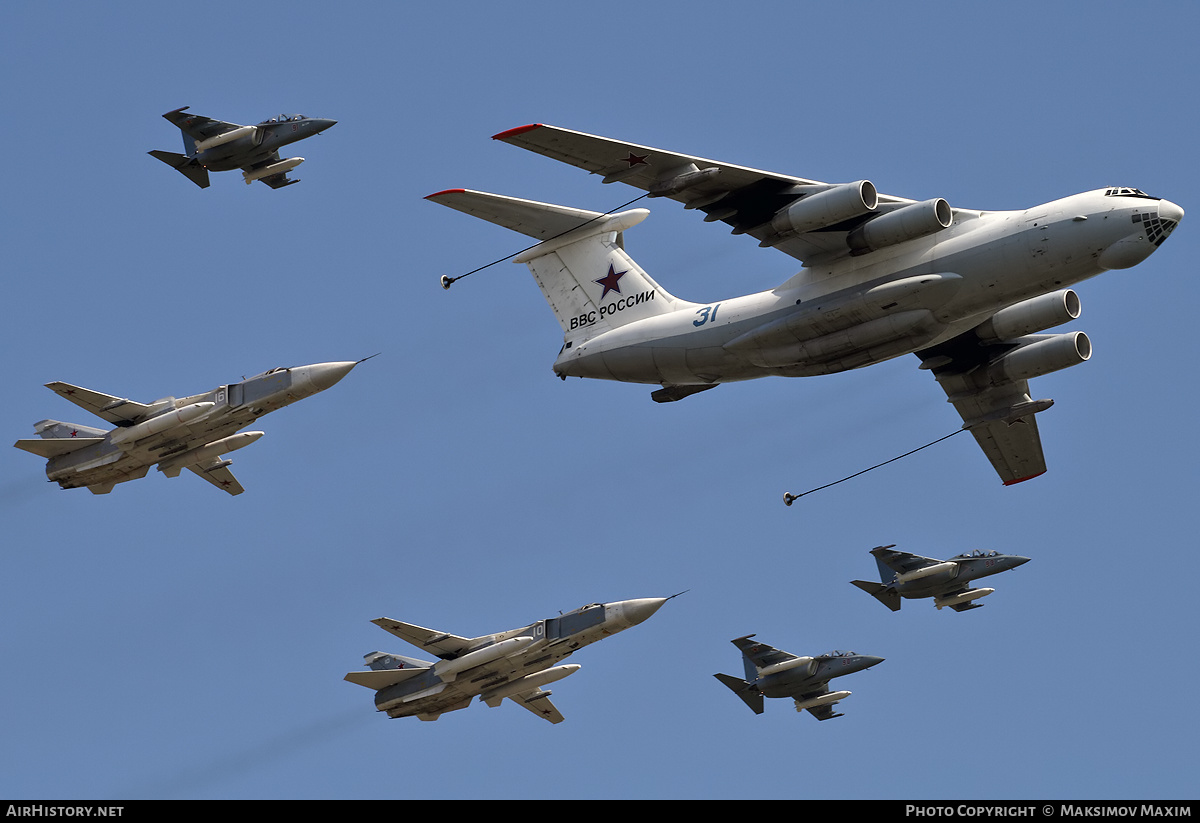 Aircraft Photo of 31 blue | Ilyushin Il-78M | Russia - Air Force | AirHistory.net #275031