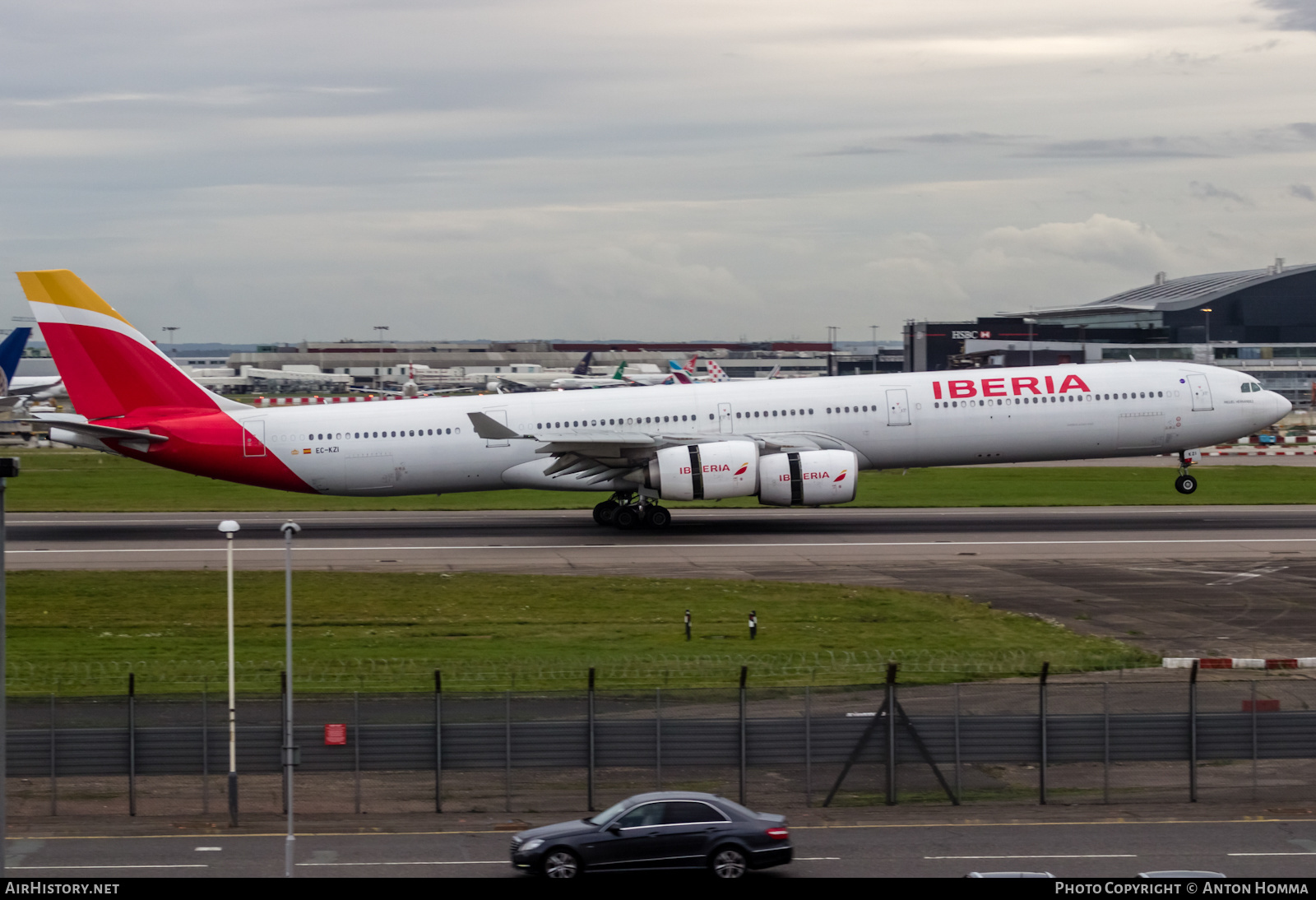Aircraft Photo of EC-KZI | Airbus A340-642 | Iberia | AirHistory.net #275043