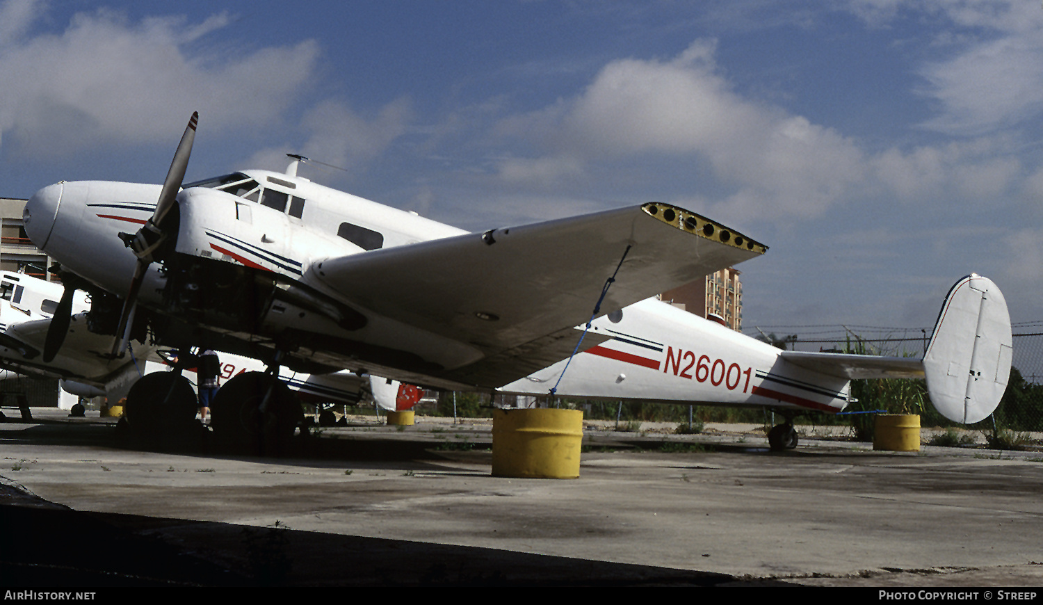 Aircraft Photo of N26001 | Beech UC-45J Expeditor | George T. Baker Aviation School | AirHistory.net #275051