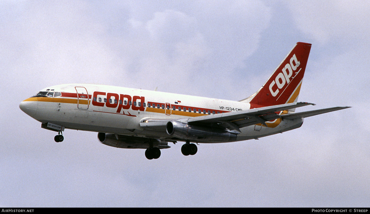 Aircraft Photo of HP-1234CMP | Boeing 737-2S3/Adv | COPA Panama | AirHistory.net #275054