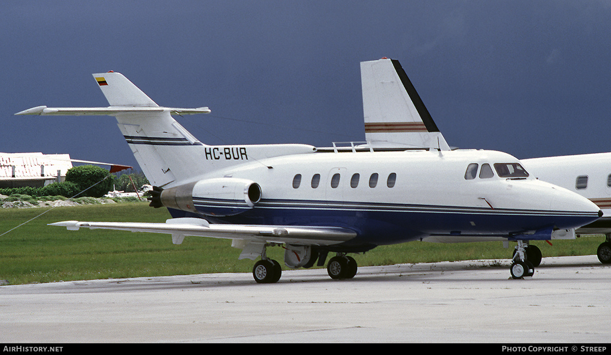 Aircraft Photo of HC-BUR | Hawker Siddeley HS-125-600B | AirHistory.net #275057