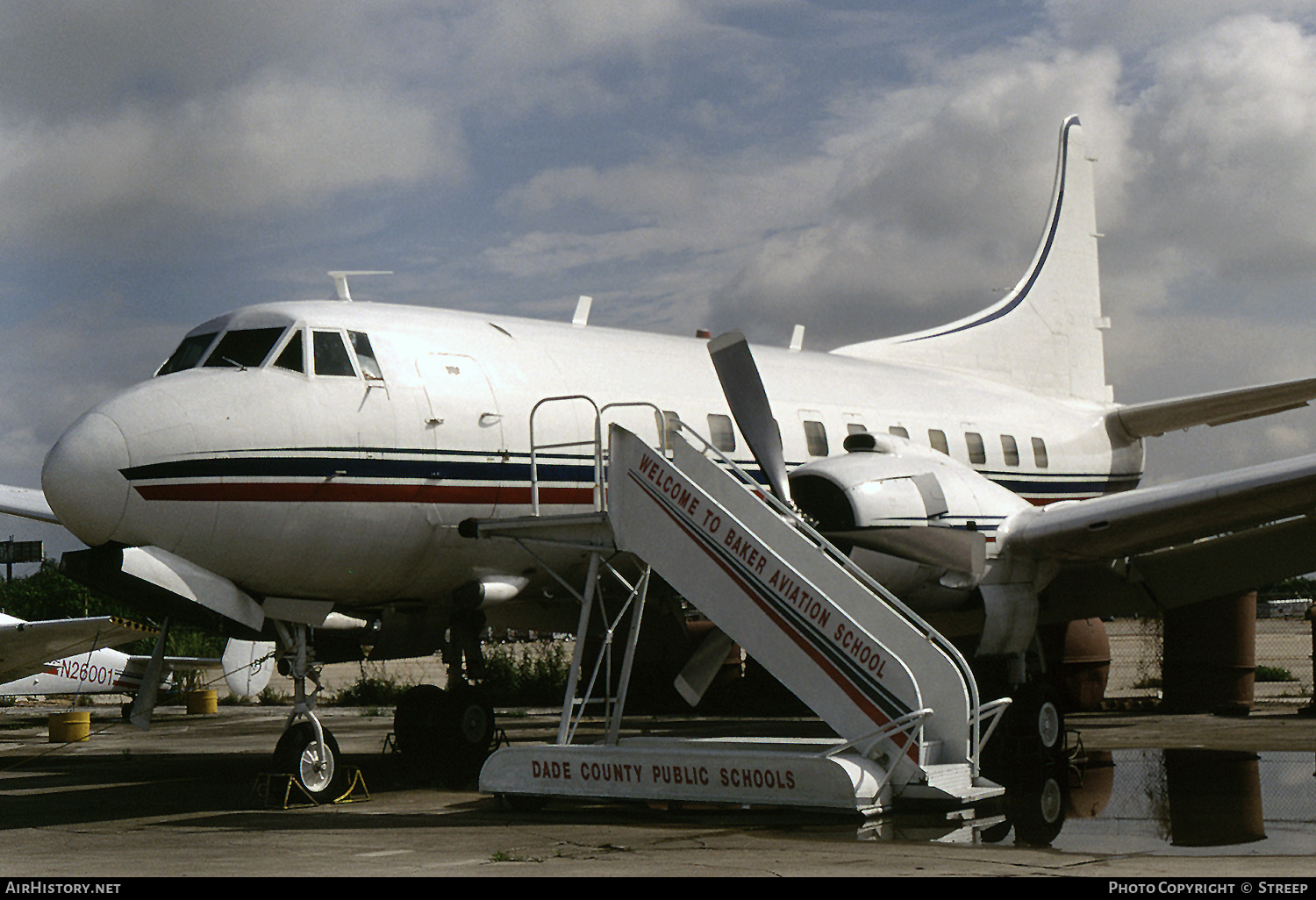 Aircraft Photo of N404DD | Martin 404 | George T. Baker Aviation School | AirHistory.net #275061