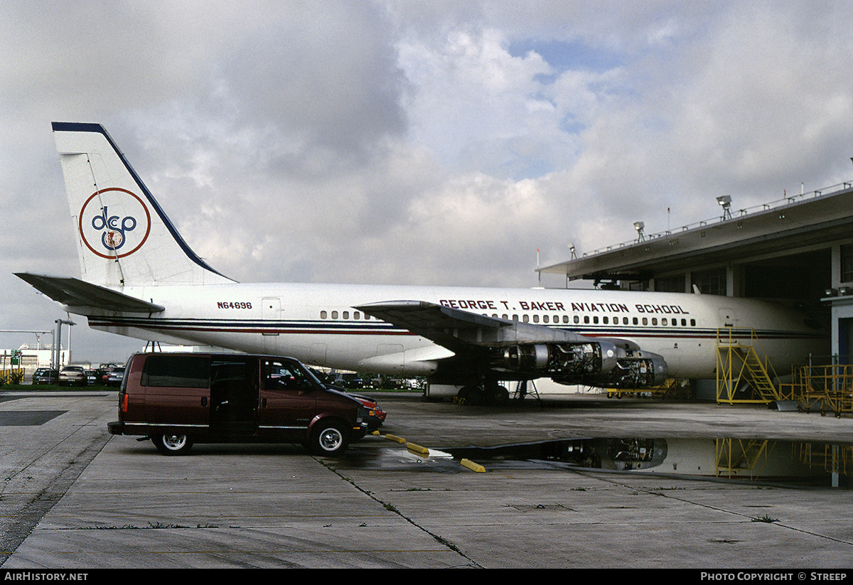 Aircraft Photo of N64696 | Boeing 720-022 | George T. Baker Aviation School | AirHistory.net #275067