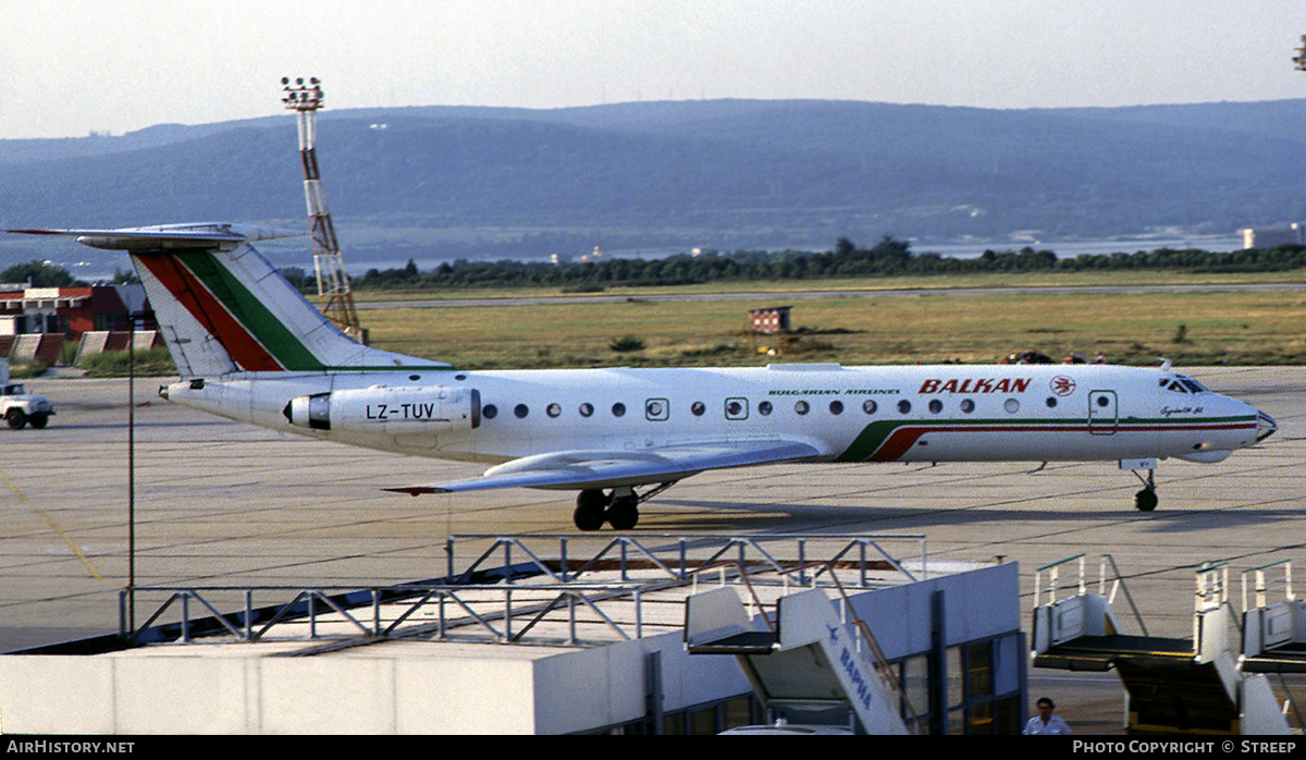 Aircraft Photo of LZ-TUV | Tupolev Tu-134A-3 | Balkan - Bulgarian Airlines | AirHistory.net #275072