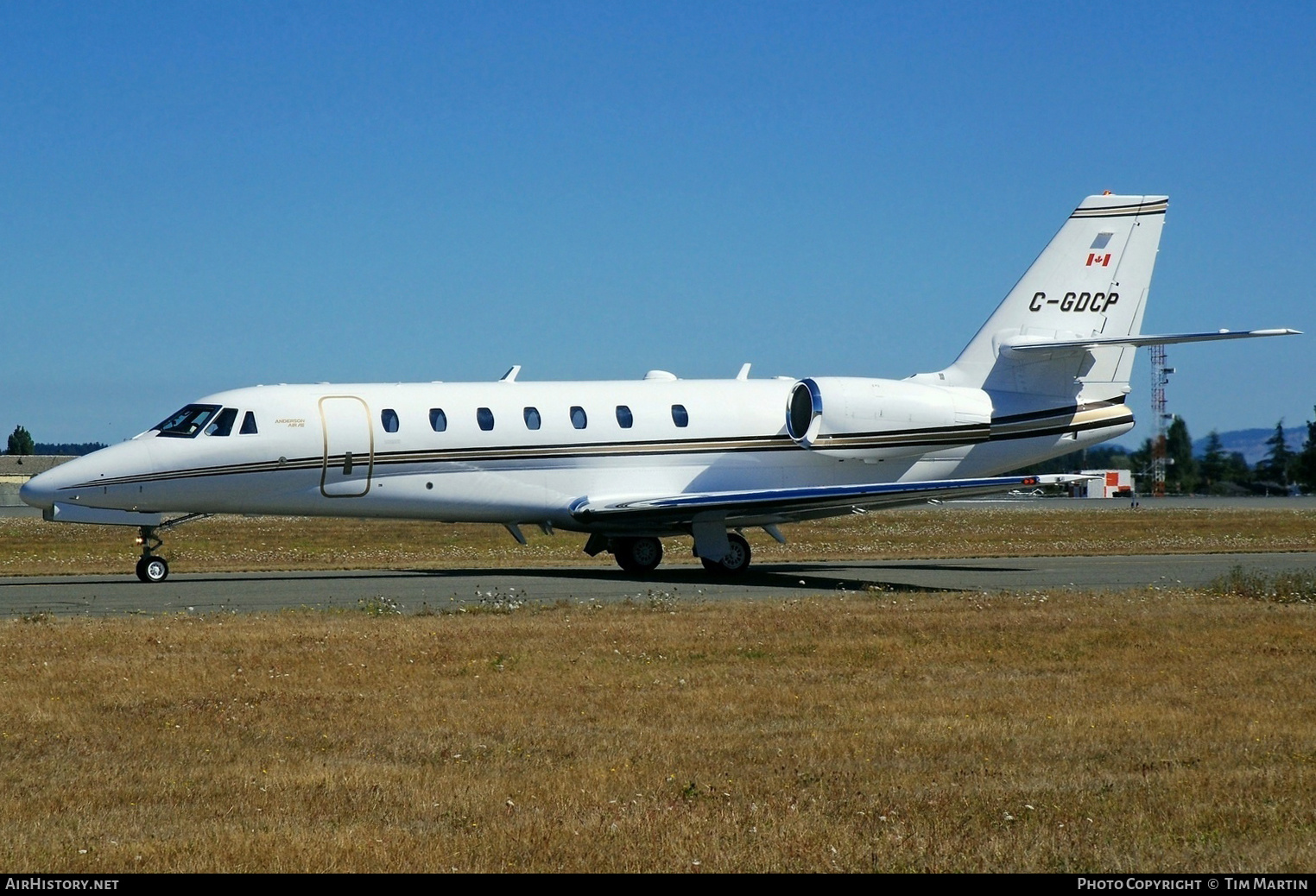 Aircraft Photo of C-GDCP | Cessna 680 Citation Sovereign | Anderson Air | AirHistory.net #275079