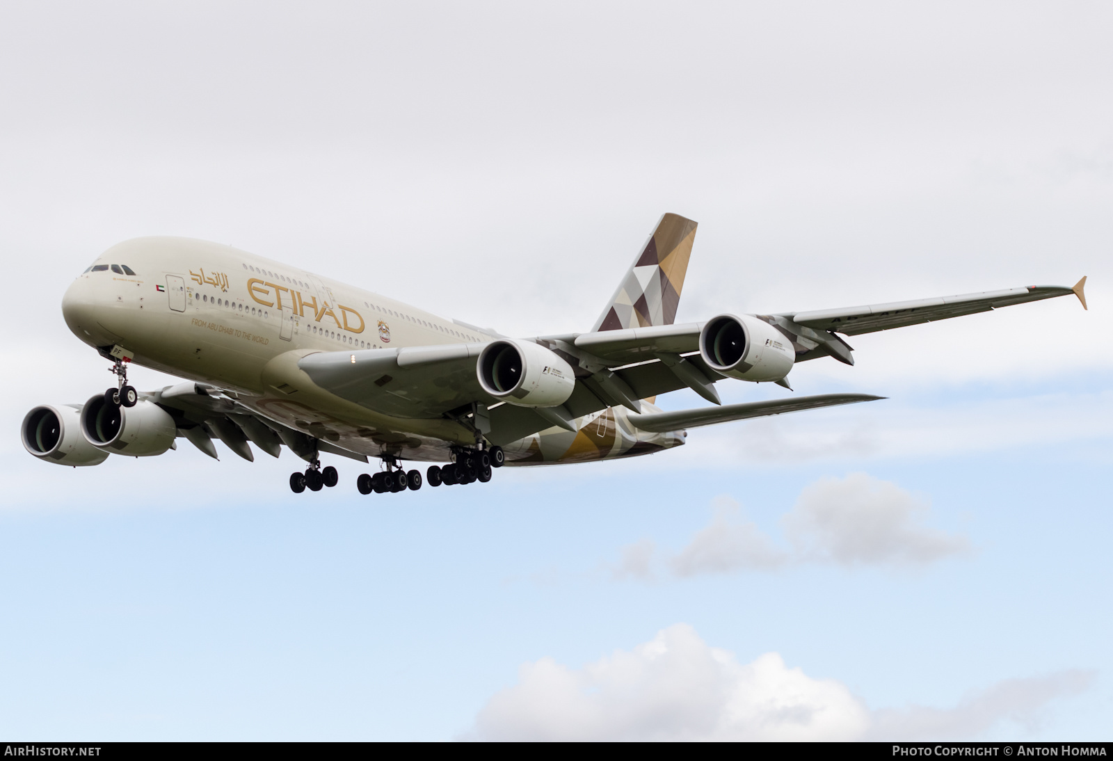 Aircraft Photo of A6-APF | Airbus A380-861 | Etihad Airways | AirHistory.net #275080