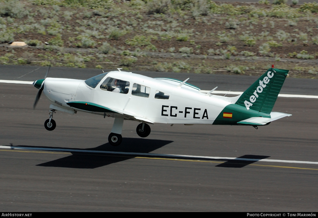 Aircraft Photo of EC-FEA | Piper PA-28R-200 Cherokee Arrow II | Aerotec | AirHistory.net #275091