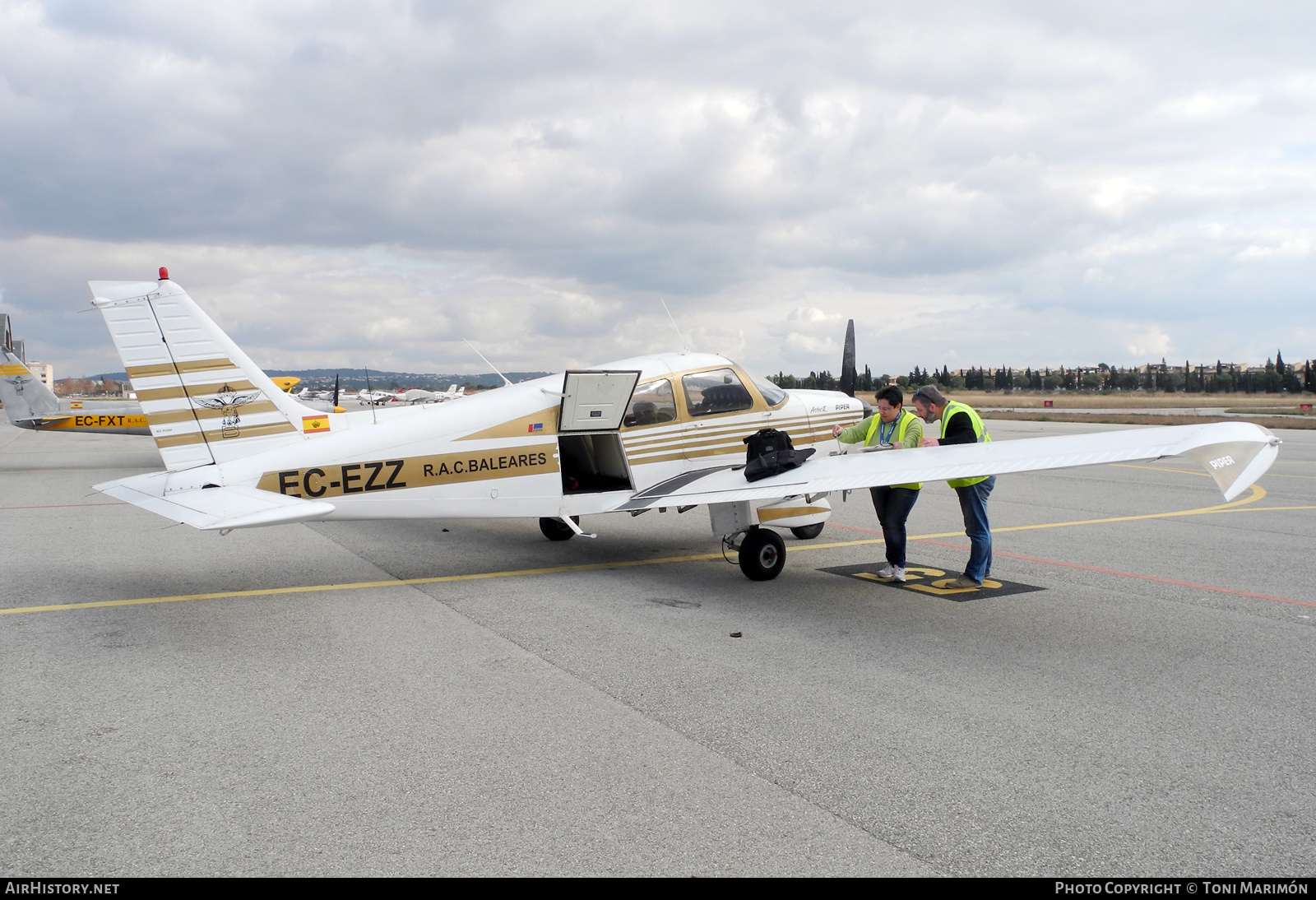 Aircraft Photo of EC-EZZ | Piper PA-28-181 Archer II | RAC Baleares - Real Aeroclub de Baleares | AirHistory.net #275095