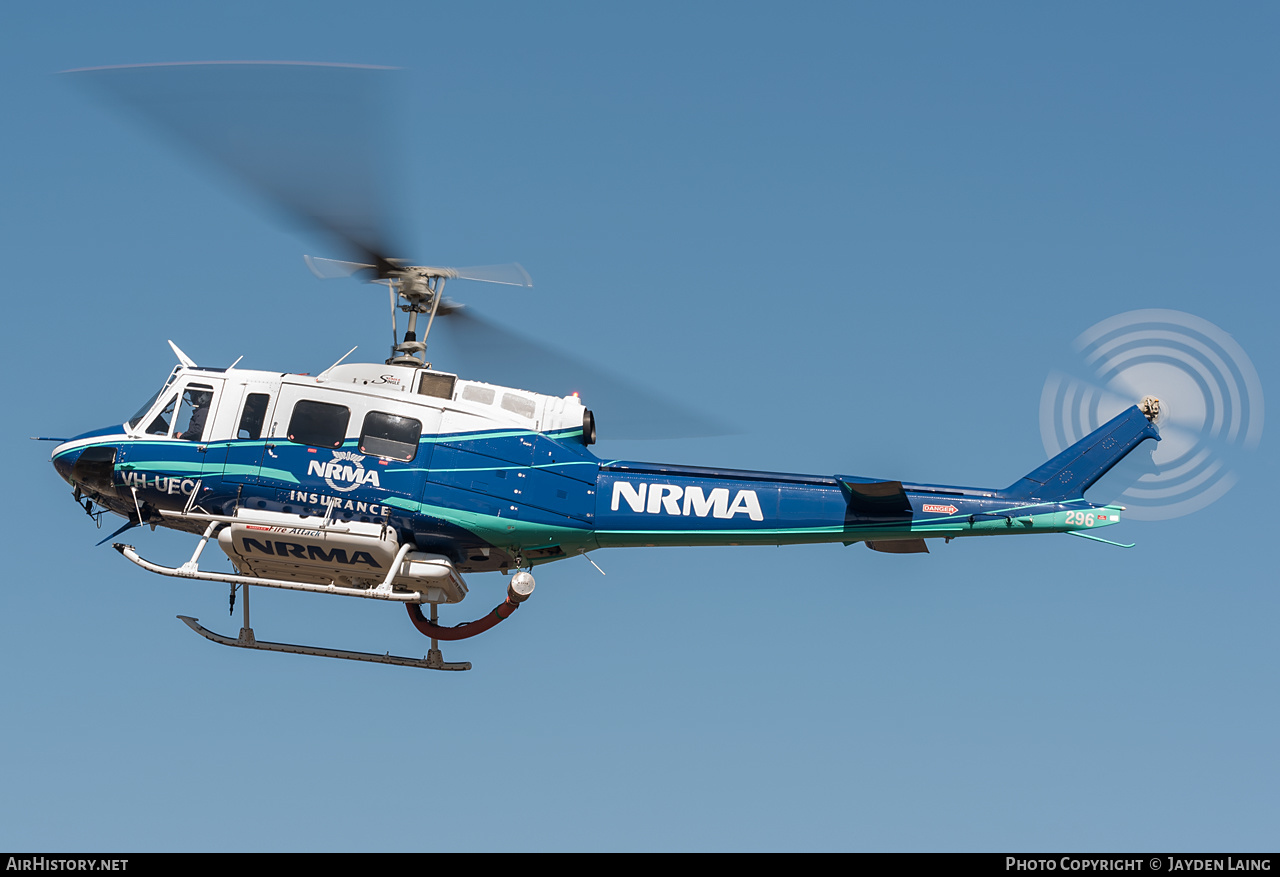 Aircraft Photo of VH-UEC | Bell 212 Eagle Single | AirHistory.net #275108