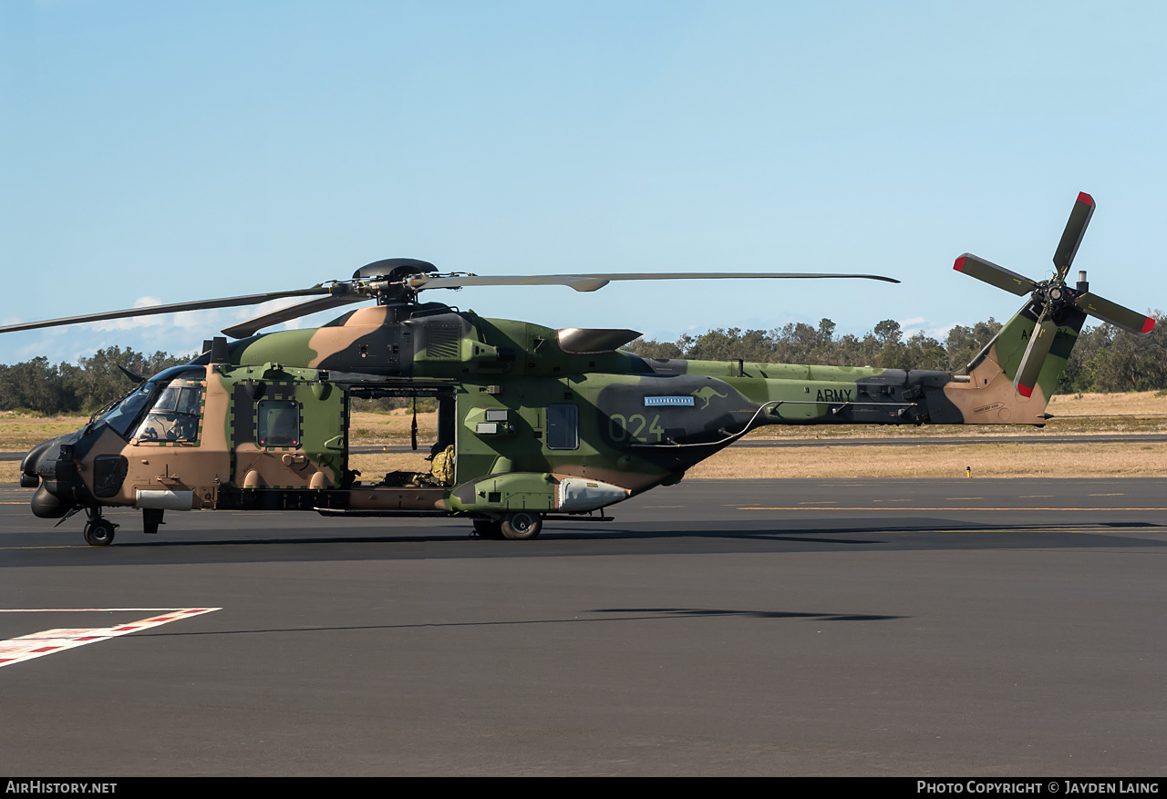 Aircraft Photo of A40-024 | NHI MRH-90 | Australia - Army | AirHistory.net #275109