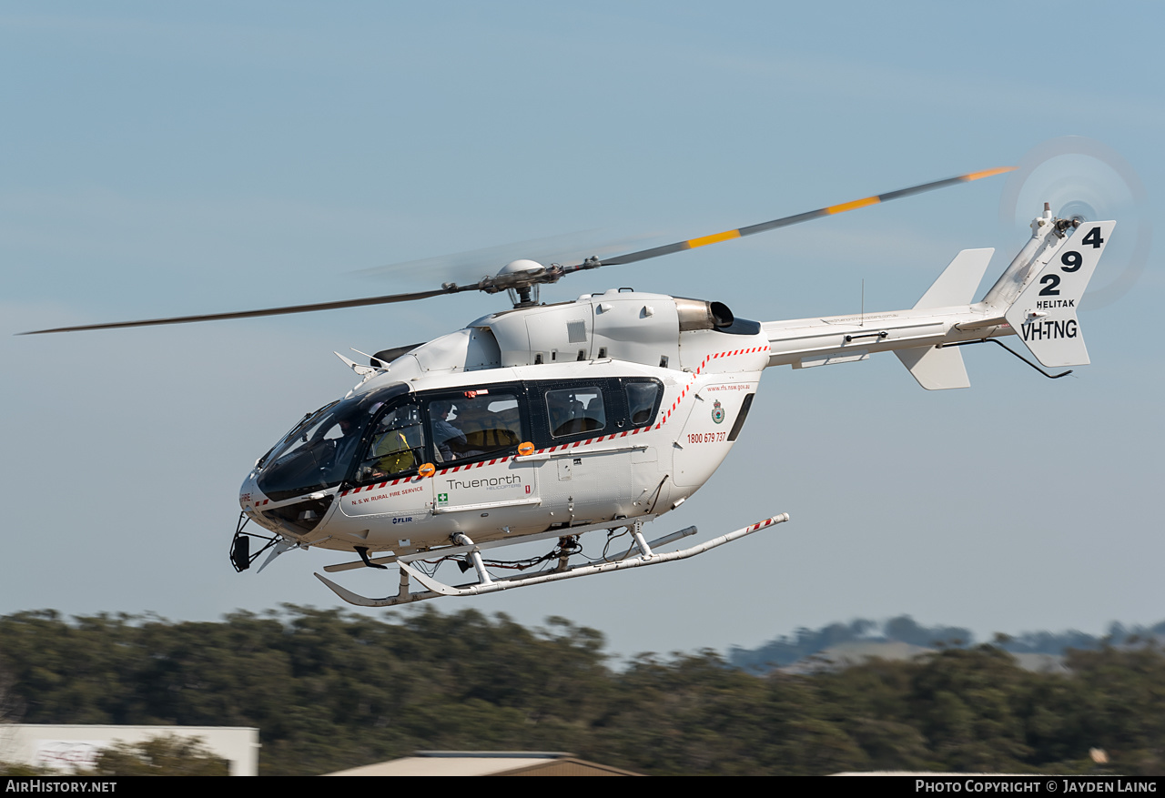 Aircraft Photo of VH-TNG | Eurocopter-Kawasaki EC-145 (BK-117C-2) | Truenorth Helicopters | AirHistory.net #275113