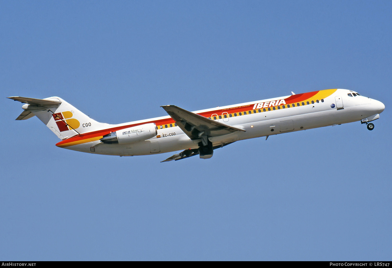 Aircraft Photo of EC-CGO | McDonnell Douglas DC-9-32 | Iberia | AirHistory.net #275120