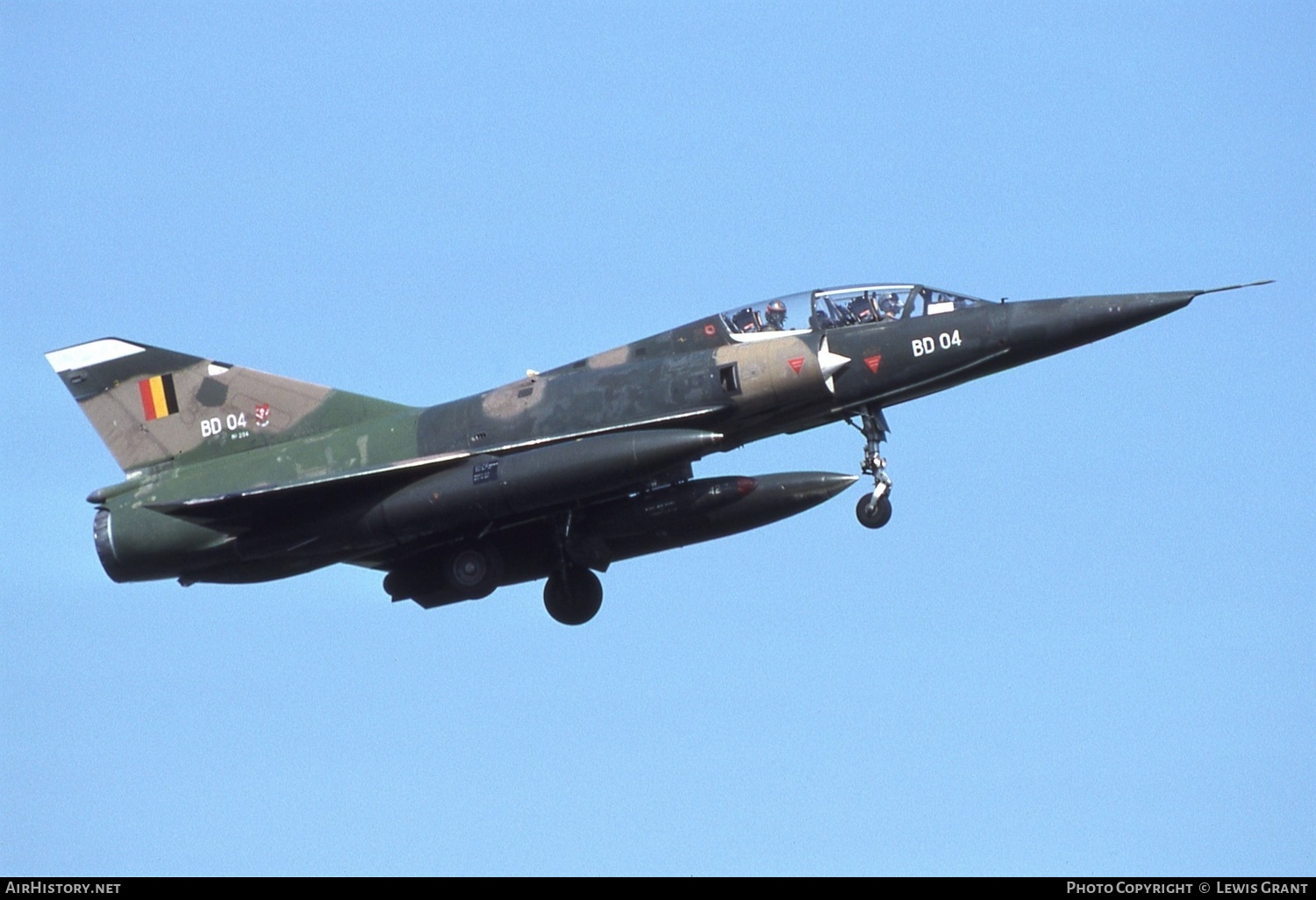 Aircraft Photo of BD-04 | Dassault Mirage 5BD | Belgium - Air Force | AirHistory.net #275122