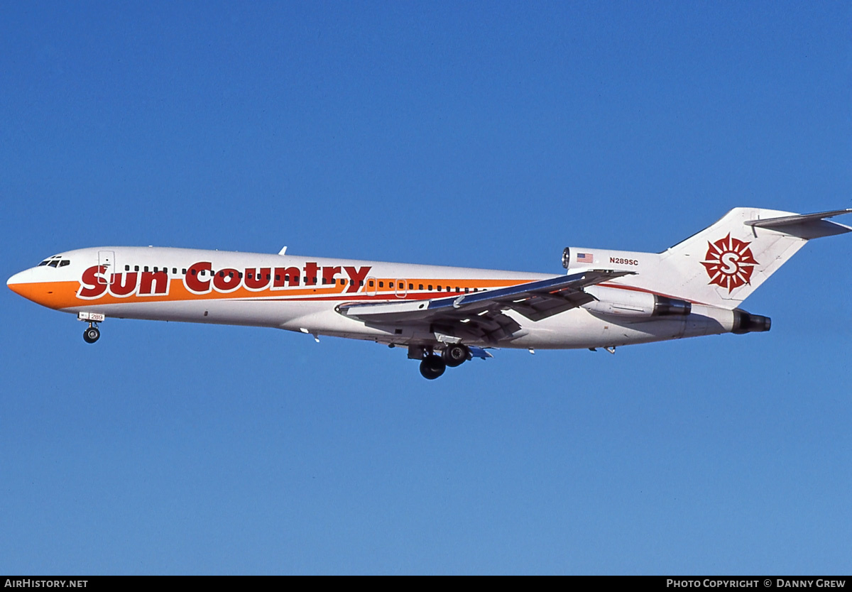 Aircraft Photo of N289SC | Boeing 727-259/Adv | Sun Country Airlines | AirHistory.net #275127