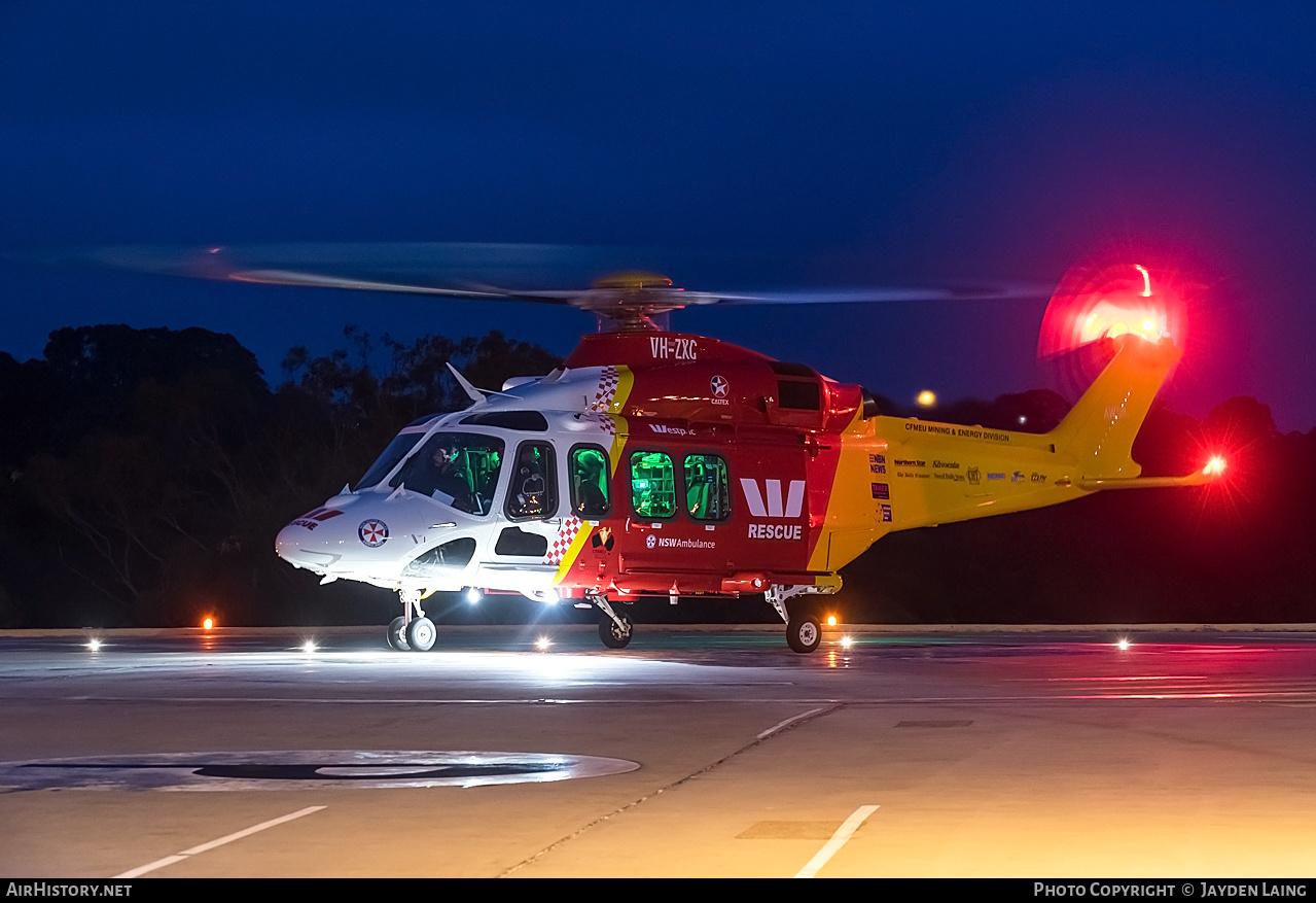 Aircraft Photo of VH-ZXC | Leonardo AW-139 | Westpac Rescue | AirHistory.net #275134