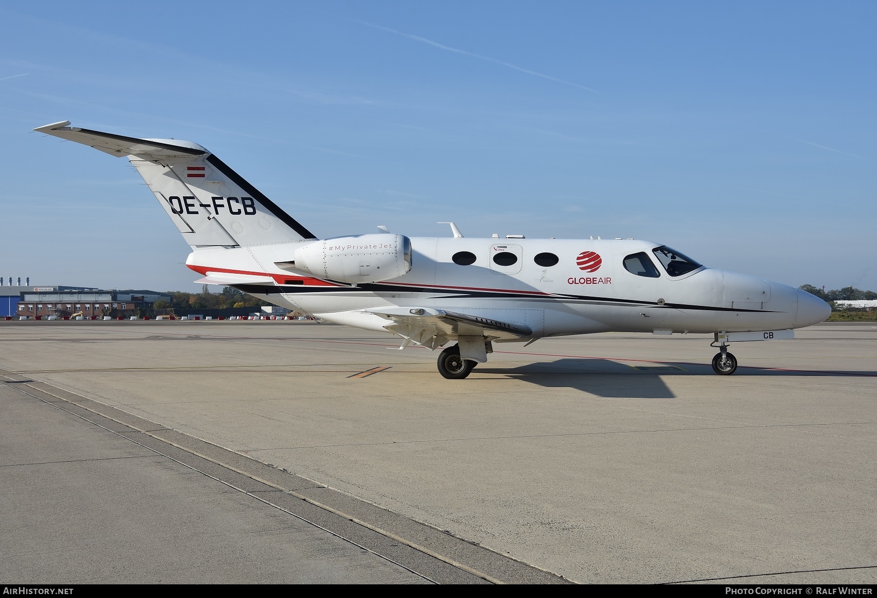 Aircraft Photo of OE-FCB | Cessna 510 Citation Mustang | GlobeAir | AirHistory.net #275141