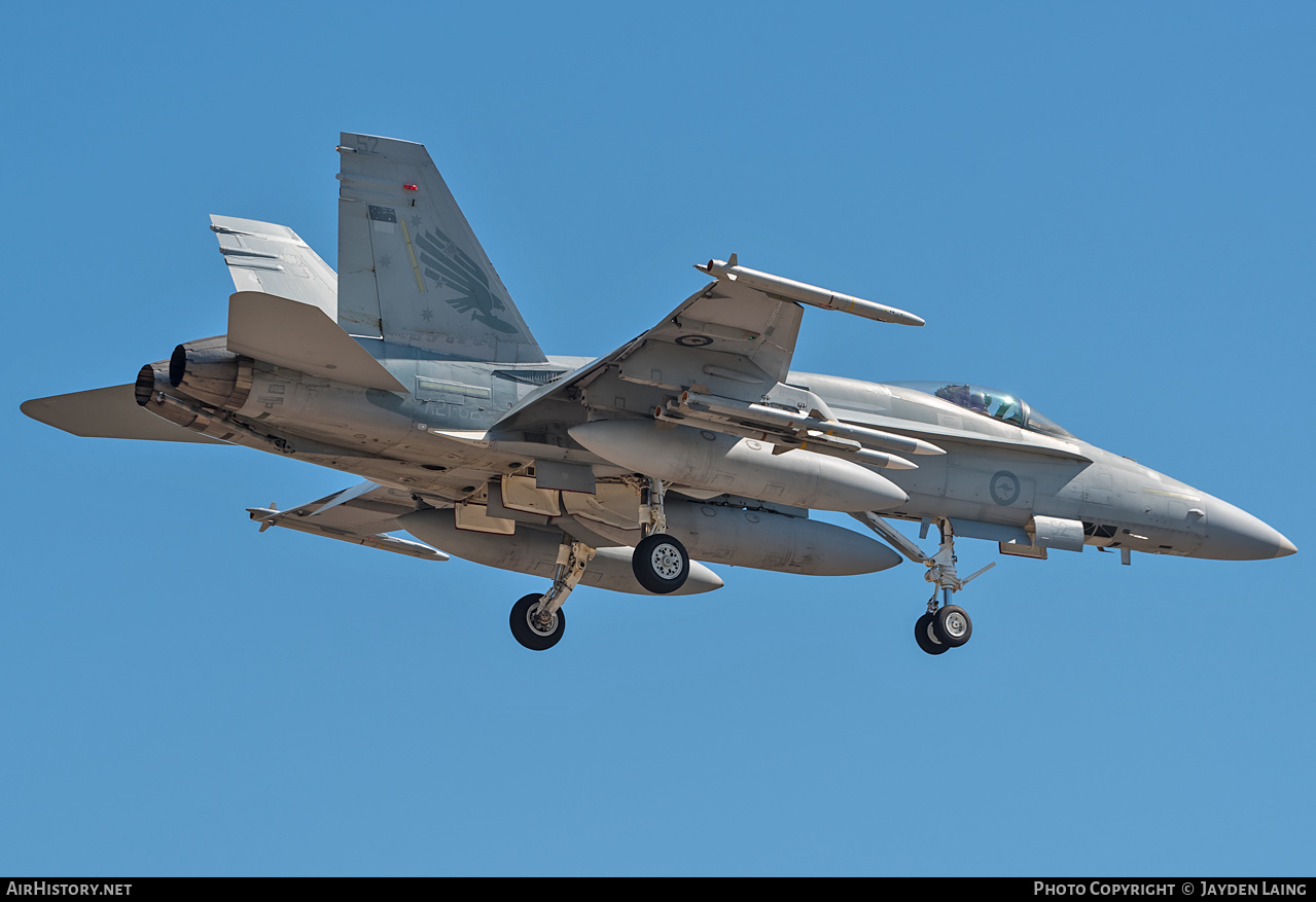 Aircraft Photo of A21-52 | McDonnell Douglas F/A-18A Hornet | Australia - Air Force | AirHistory.net #275142