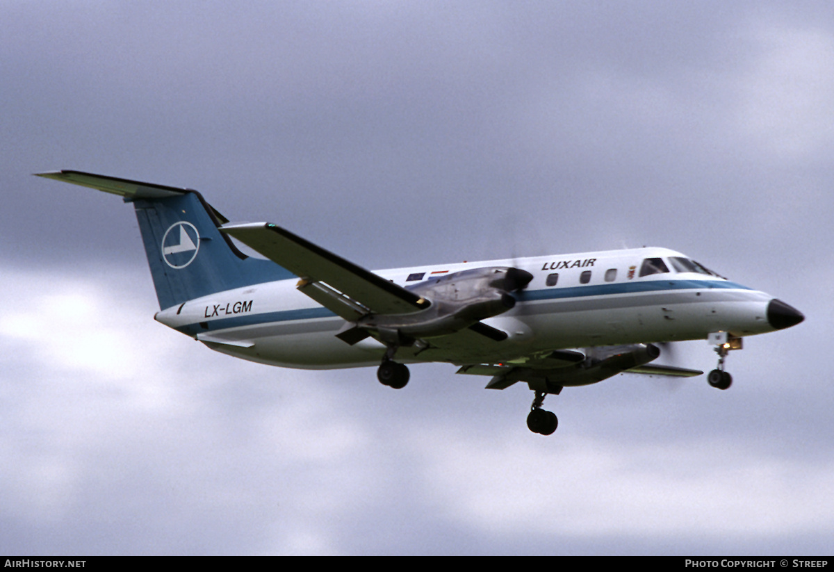 Aircraft Photo of LX-LGM | Embraer EMB-120RT Brasilia | Luxair | AirHistory.net #275144