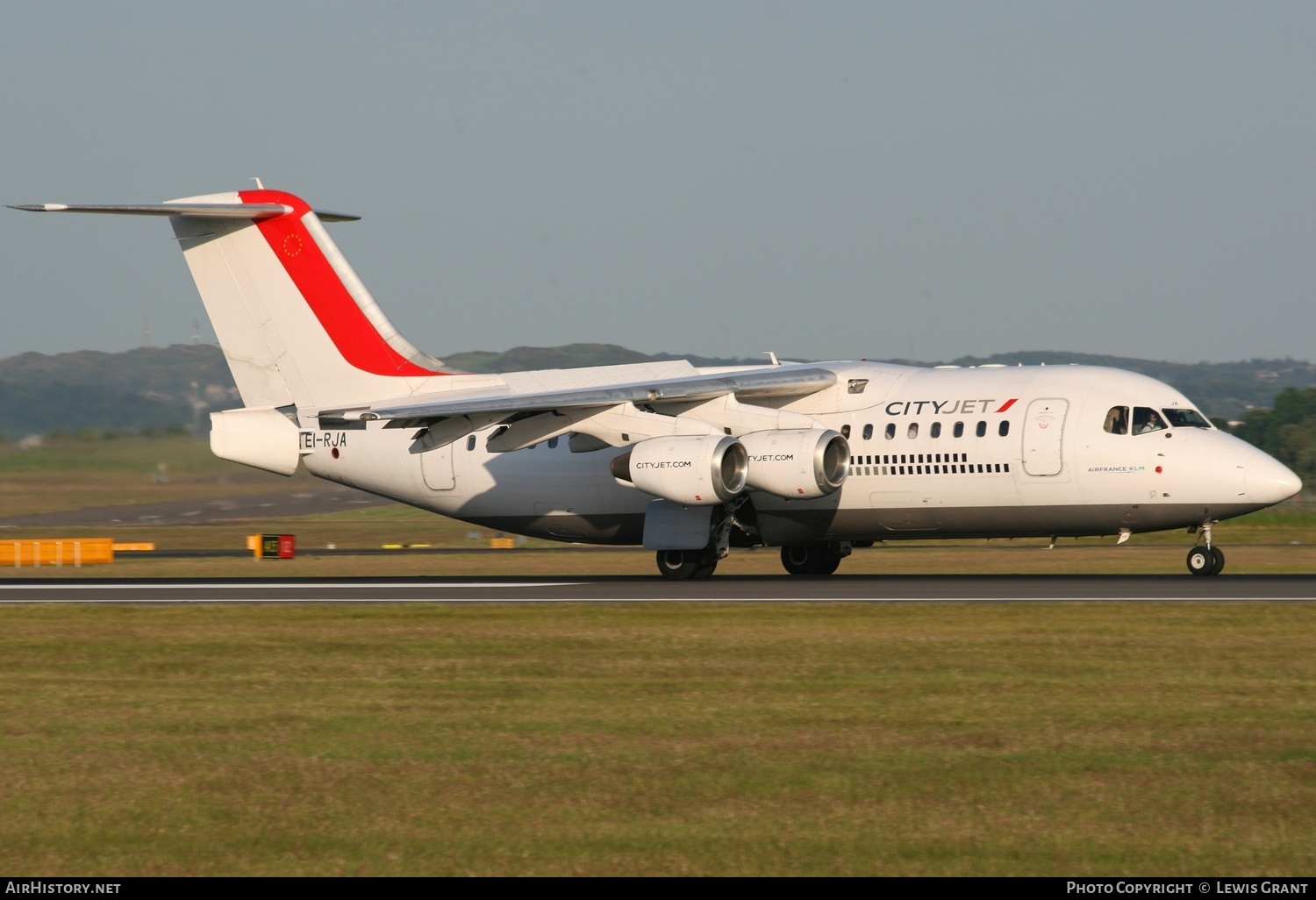 Aircraft Photo of EI-RJA | BAE Systems Avro 146-RJ85 | CityJet | AirHistory.net #275154