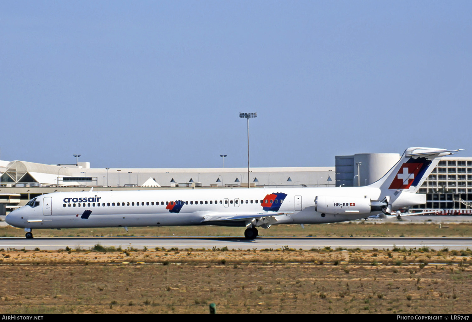 Aircraft Photo of HB-IUP | McDonnell Douglas MD-83 (DC-9-83) | Crossair | AirHistory.net #275160