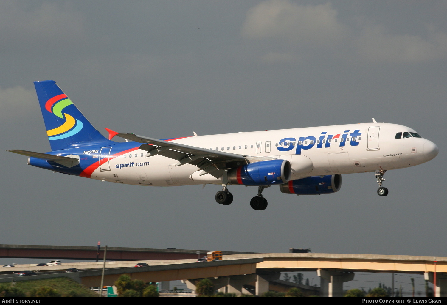 Aircraft Photo of N609NK | Airbus A320-232 | Spirit Airlines | AirHistory.net #275164