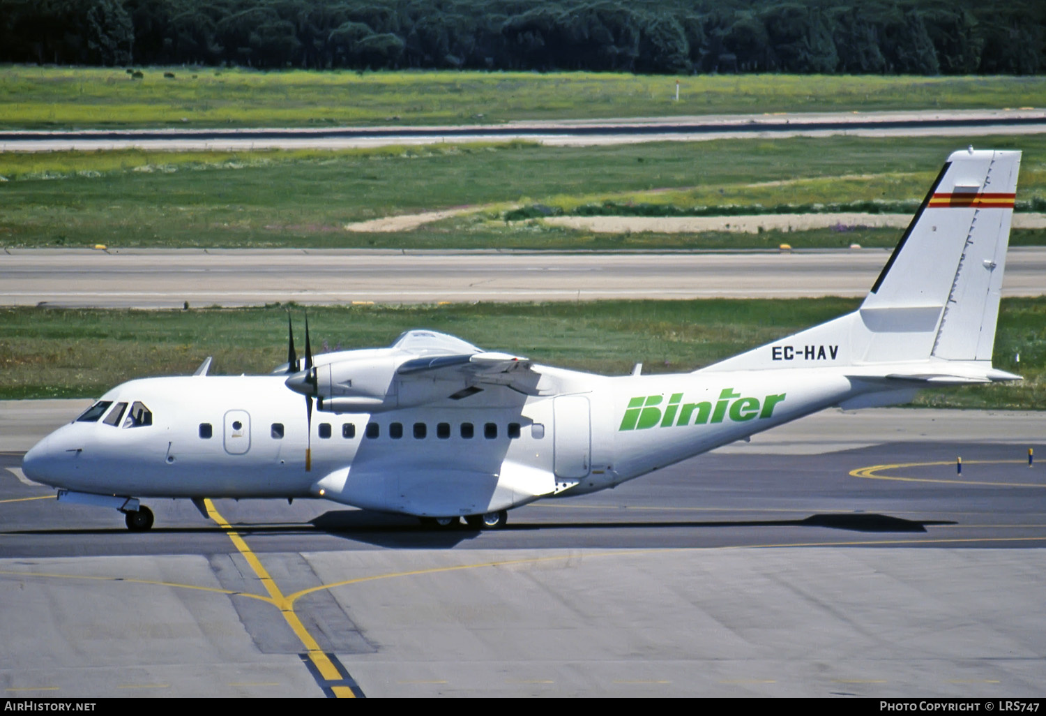 Aircraft Photo of EC-HAV | CASA/IPTN CN235-200 | Binter Mediterraneo | AirHistory.net #275174