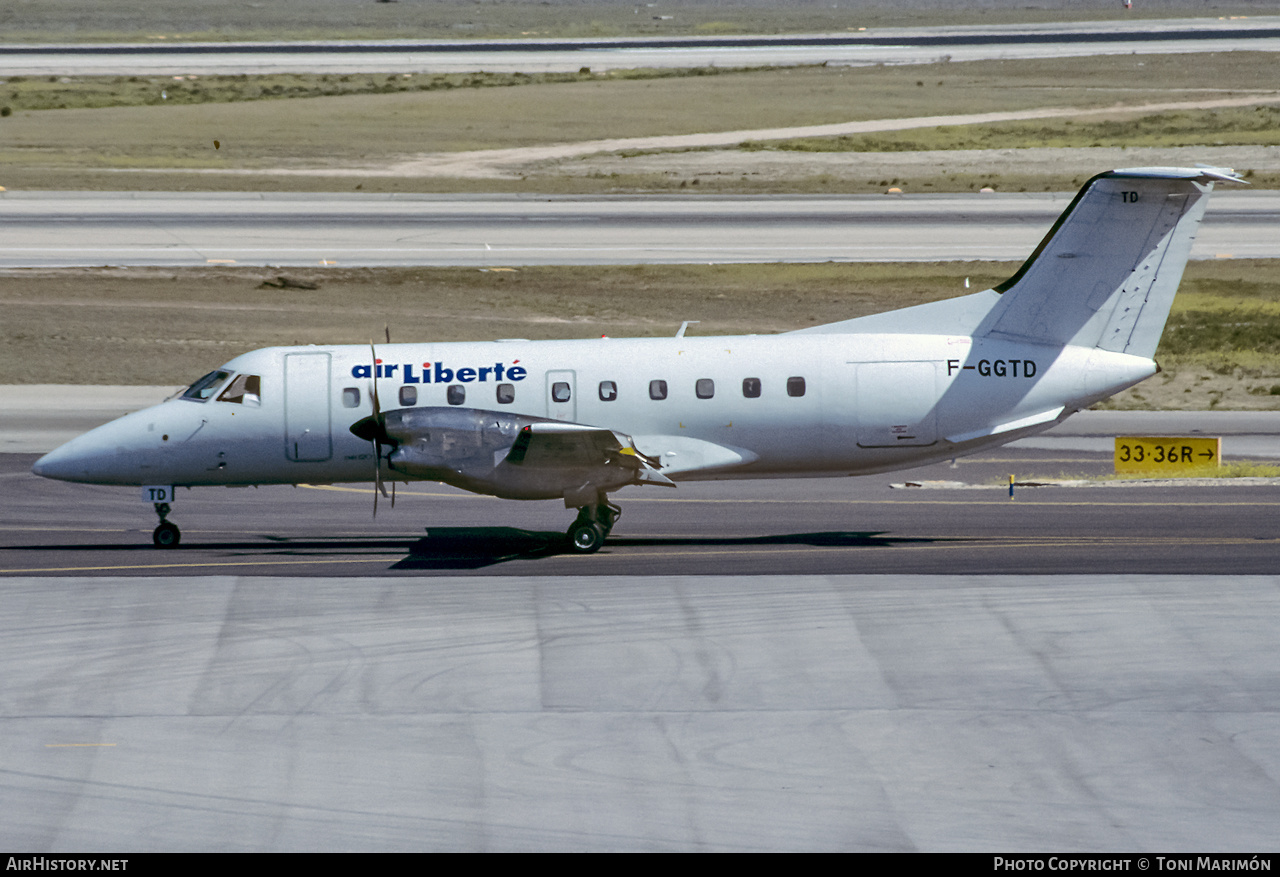 Aircraft Photo of F-GGTD | Embraer EMB-120RT Brasilia | Air Liberté | AirHistory.net #275186