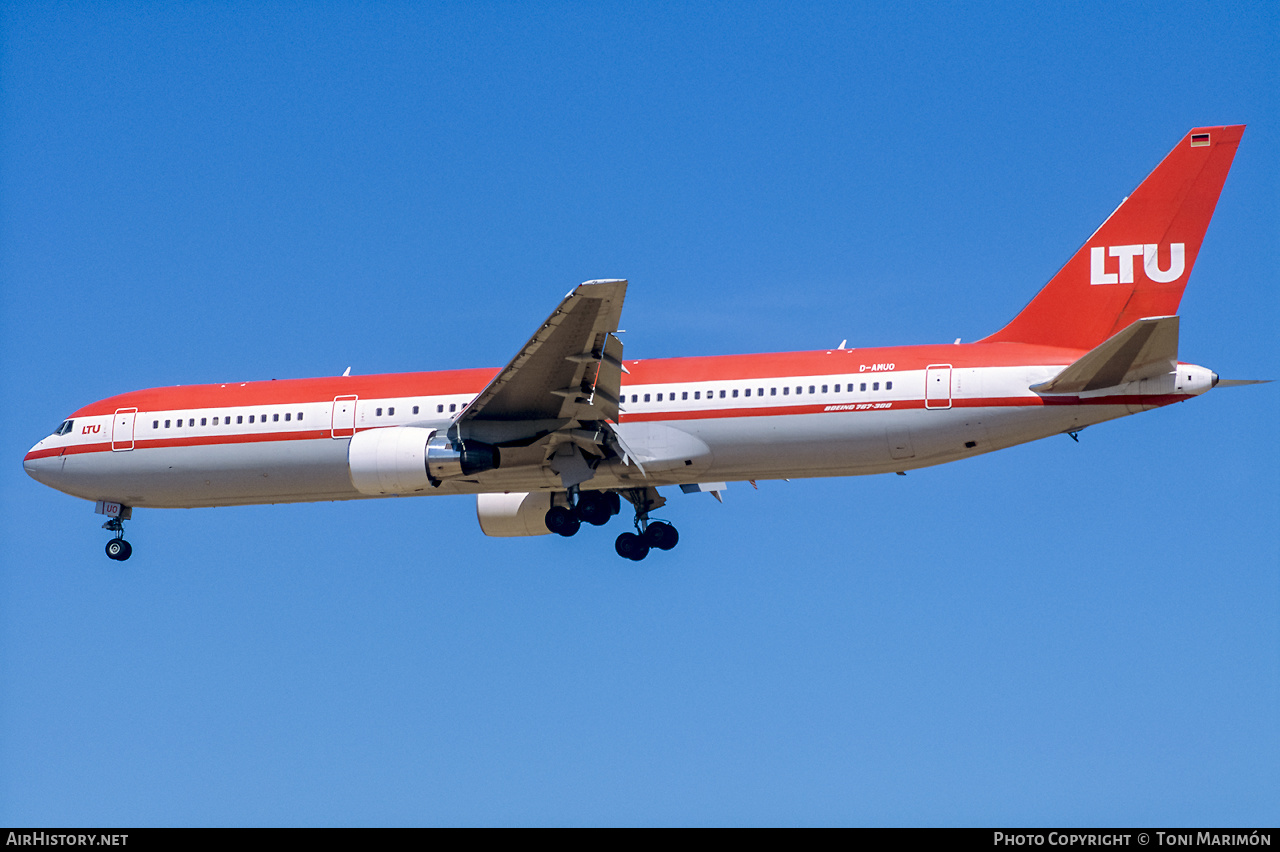 Aircraft Photo of D-AMUO | Boeing 767-3G5/ER | LTU - Lufttransport-Unternehmen | AirHistory.net #275195