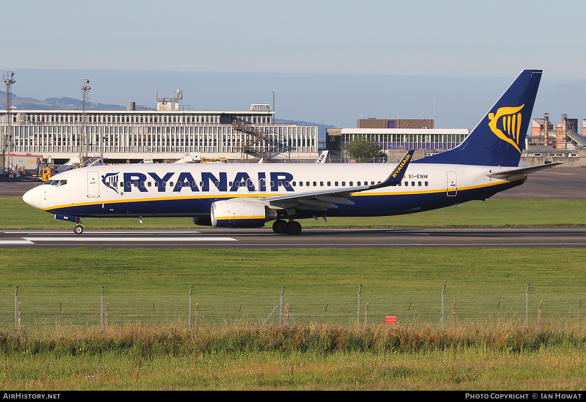 Aircraft Photo of EI-ENW | Boeing 737-8AS | Ryanair | AirHistory.net #275223