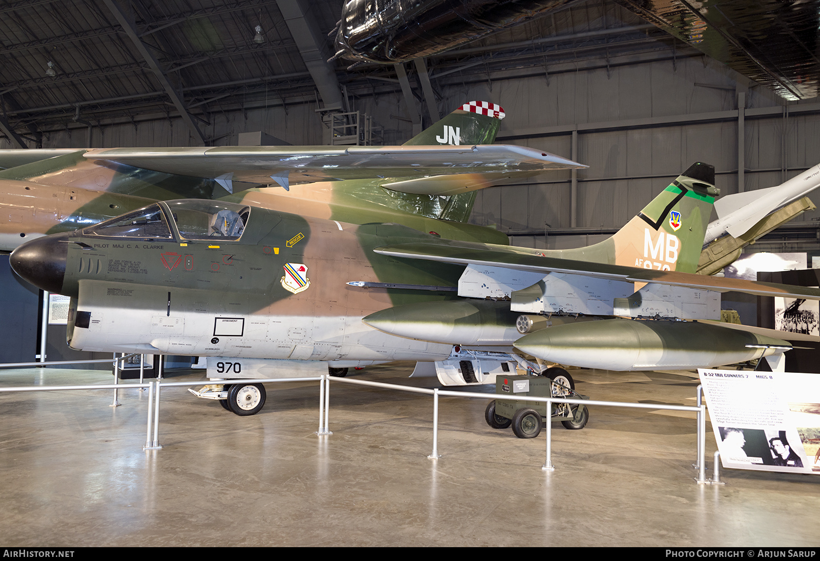 Aircraft Photo of 70-0970 / AF70-970 | LTV A-7D Corsair II | USA - Air Force | AirHistory.net #275240