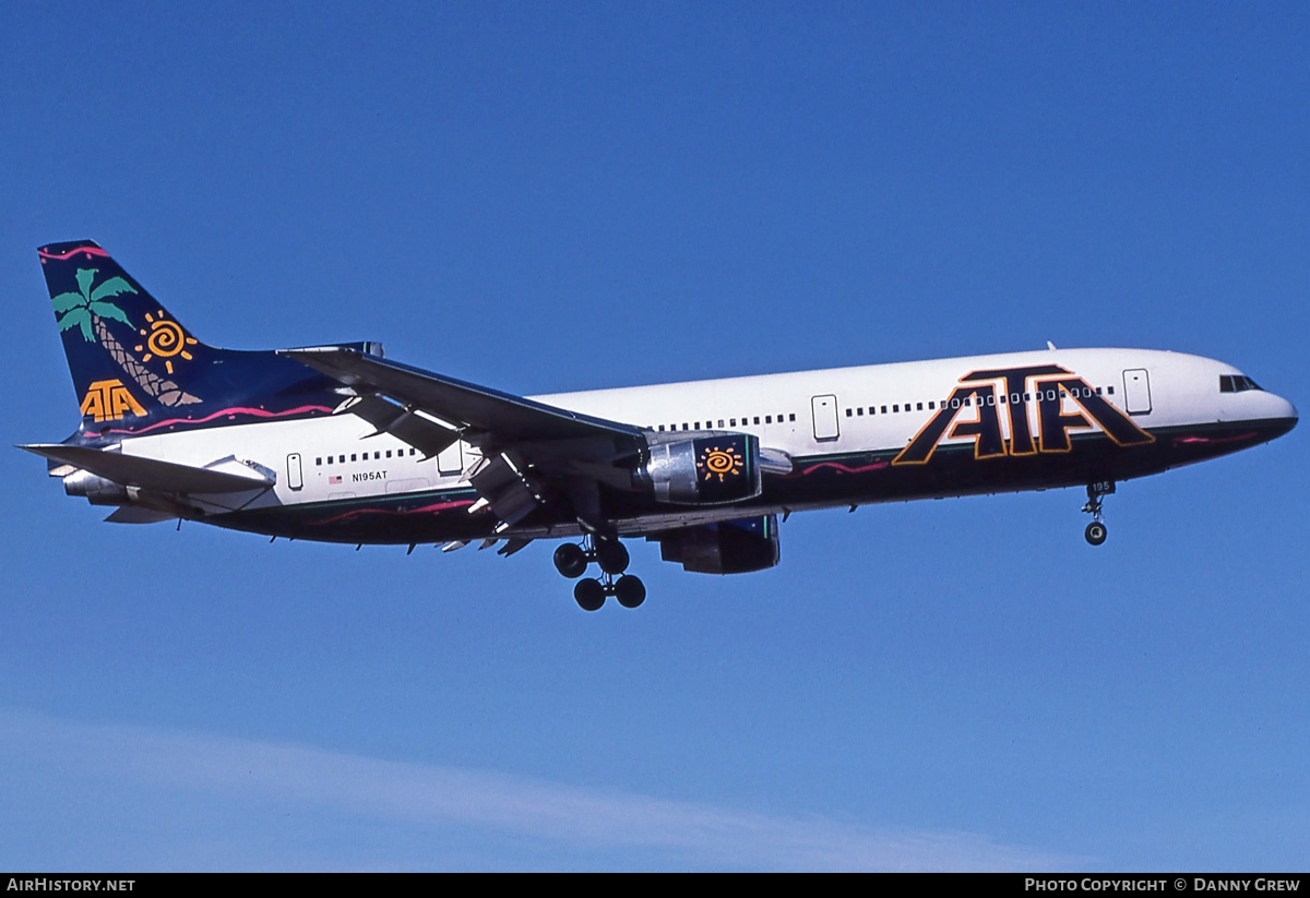 Aircraft Photo of N195AT | Lockheed L-1011-385-1-14 TriStar 150 | American Trans Air - ATA | AirHistory.net #275257