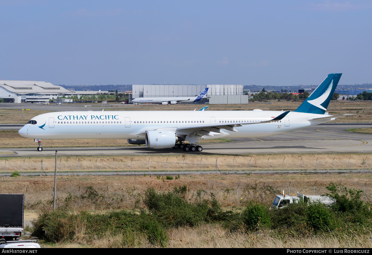 Aircraft Photo of F-WZNI | Airbus A350-1041 | Cathay Pacific Airways | AirHistory.net #275260