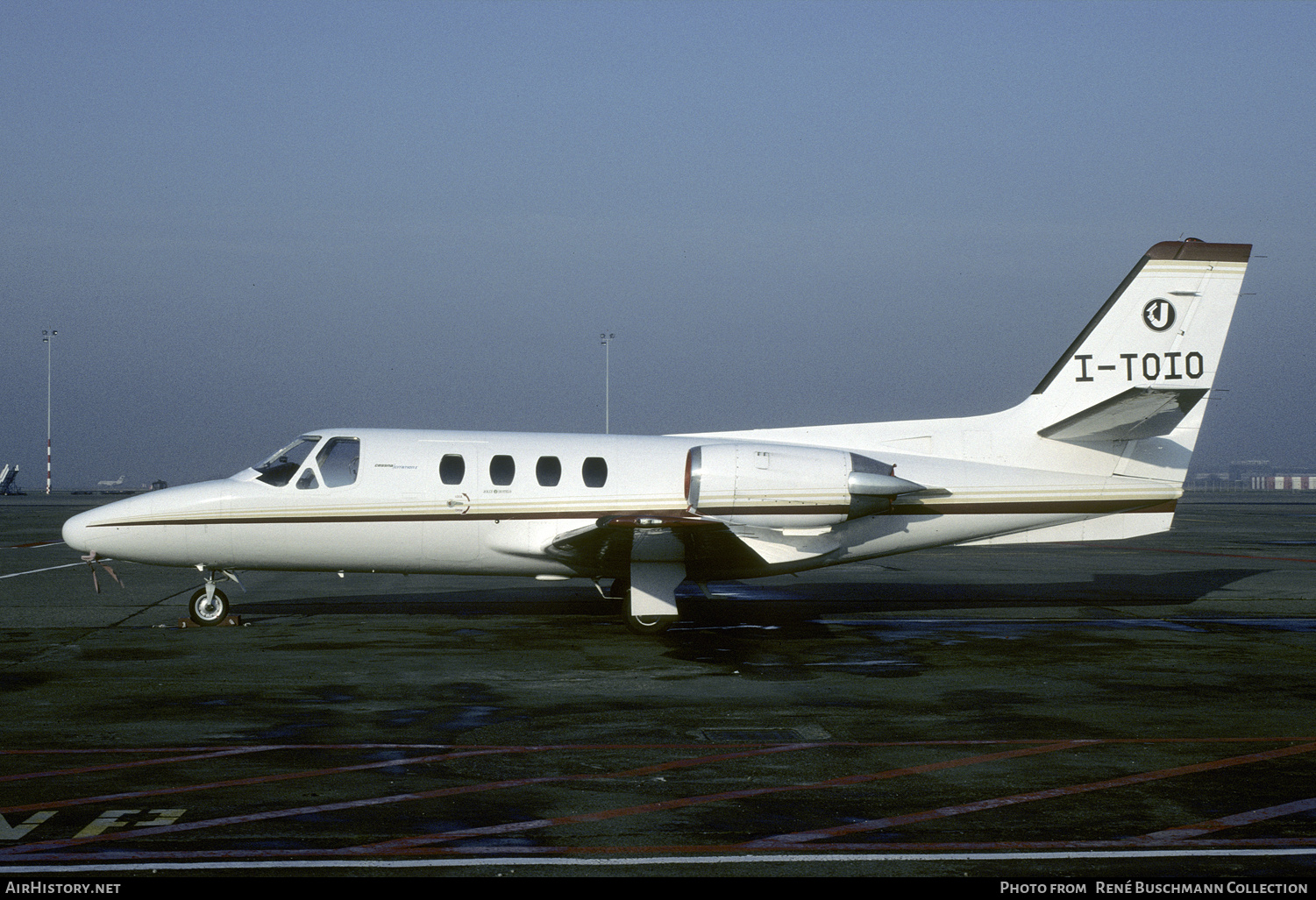 Aircraft Photo of I-TOIO | Cessna 501 Citation I/SP | Jolly Hotels | AirHistory.net #275276